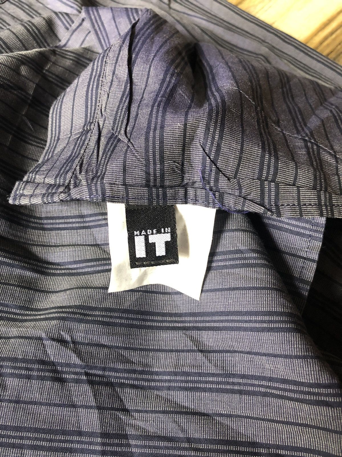 Versus Versace Vintage Versus B/D striped shirt Size US XL / EU 56 / 4 - 5 Thumbnail
