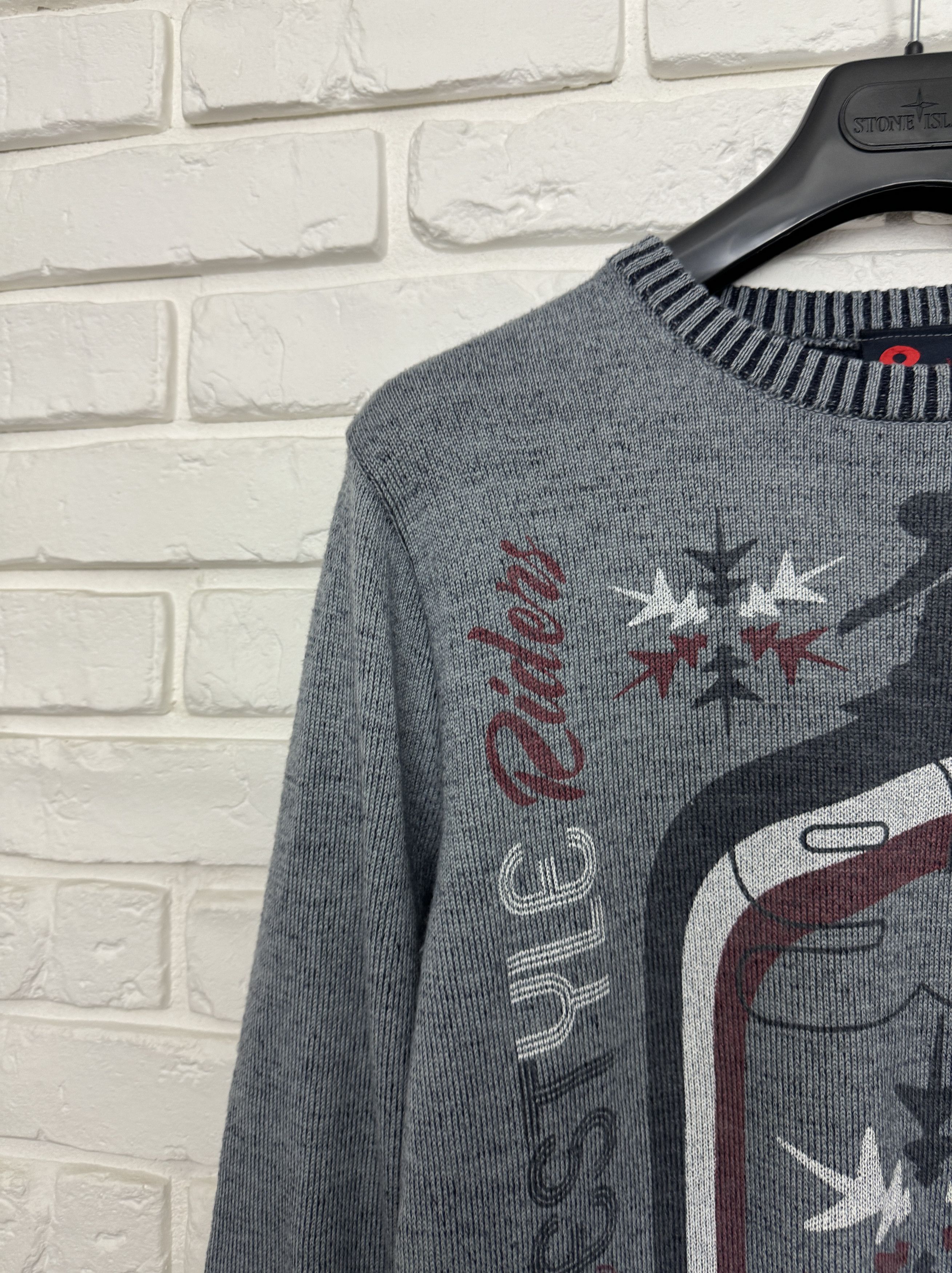 Dolce & Gabbana Dolce&Gabbana D&G Wool Sweater Freestyle Riders Print 48 Size US M / EU 48-50 / 2 - 2 Thumbnail