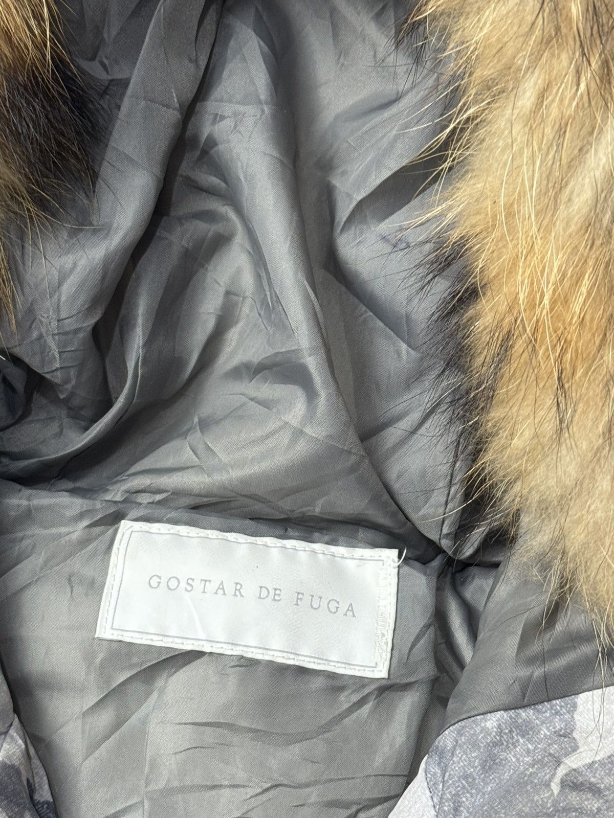 GOSTAR DE FUGA FAUX FUR GOSTAR DE FUGA DOWN JACKET LGB IFSIX STYLED Size US L / EU 52-54 / 3 - 5 Thumbnail