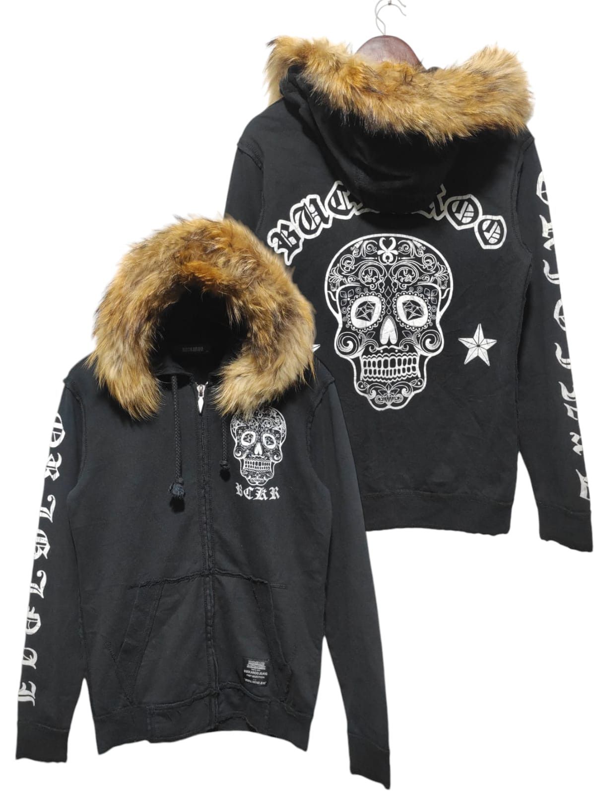 IFSIXWASNINE POUCH SKULL CROSS BLACK