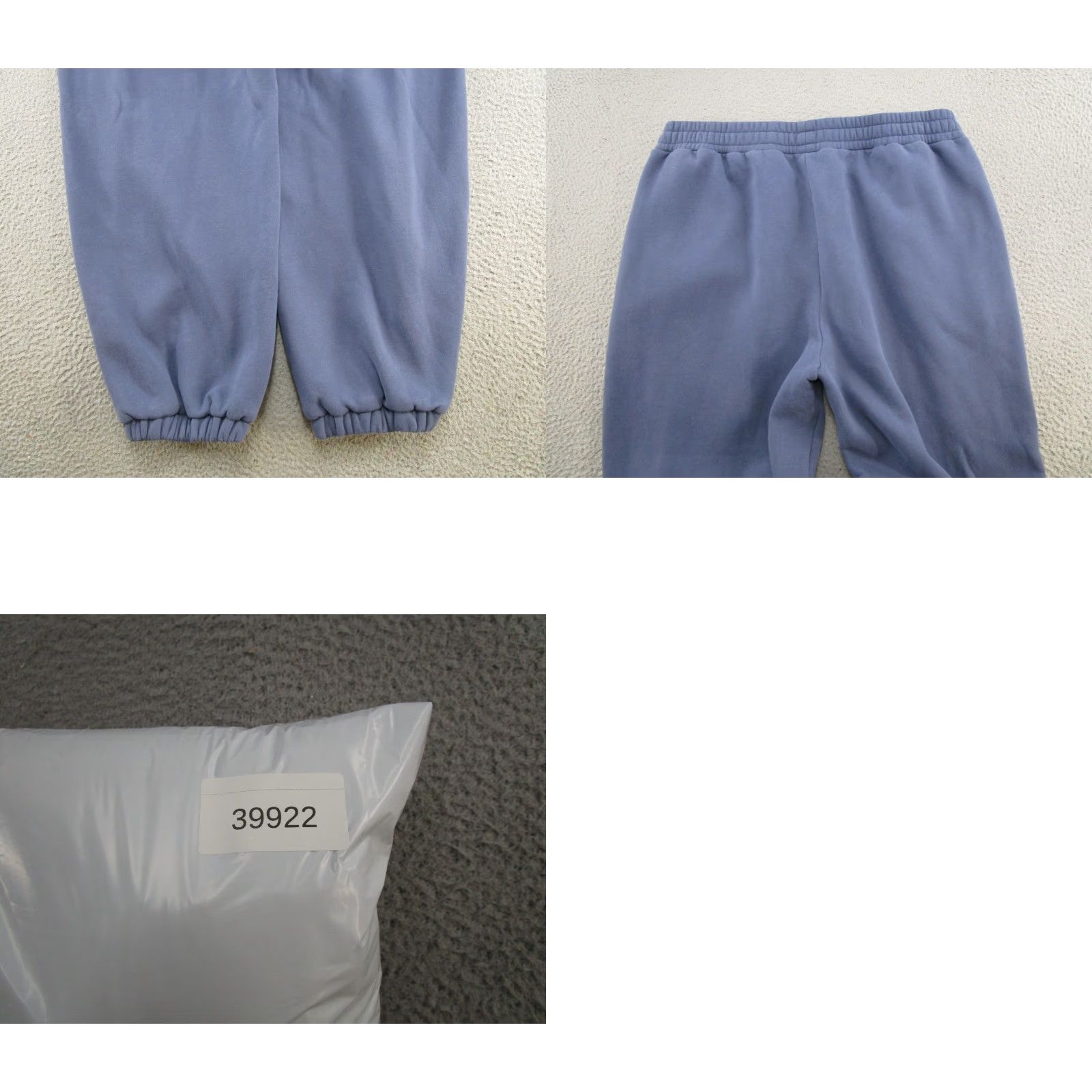 Vintage Comfrt Sweatpants Unisex Adults 3XL Blue Elastic Waist Pockets Tapered Leg Size 40" / US 18 - 10 Thumbnail