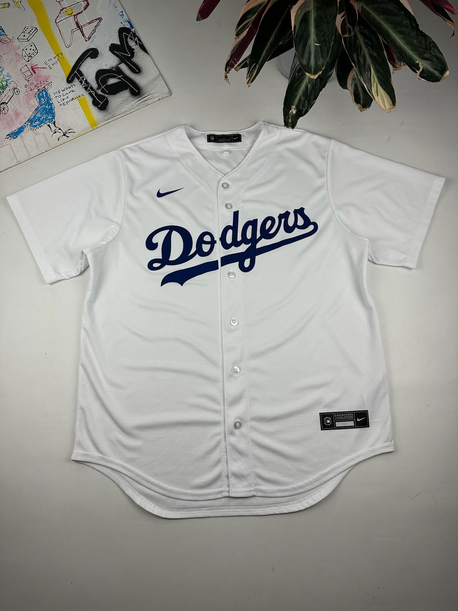 Nike Dodgers Nike Alternate Team Jersey Size US L / EU 52-54 / 3 - 1 Thumbnail