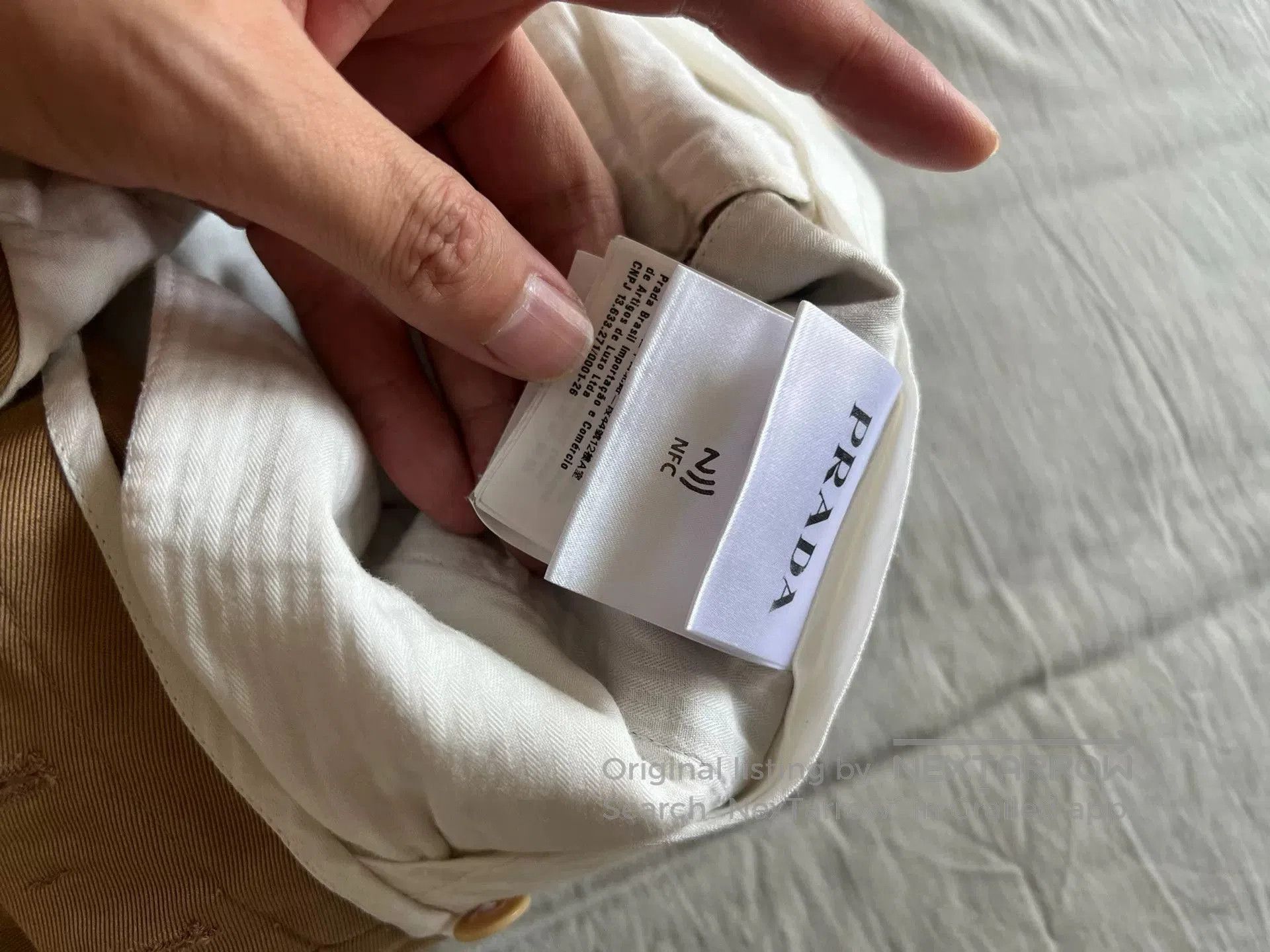 Prada Prada Bermuda Shorts in Dark Khaki. Size US 30 / EU 46 - 7 Thumbnail