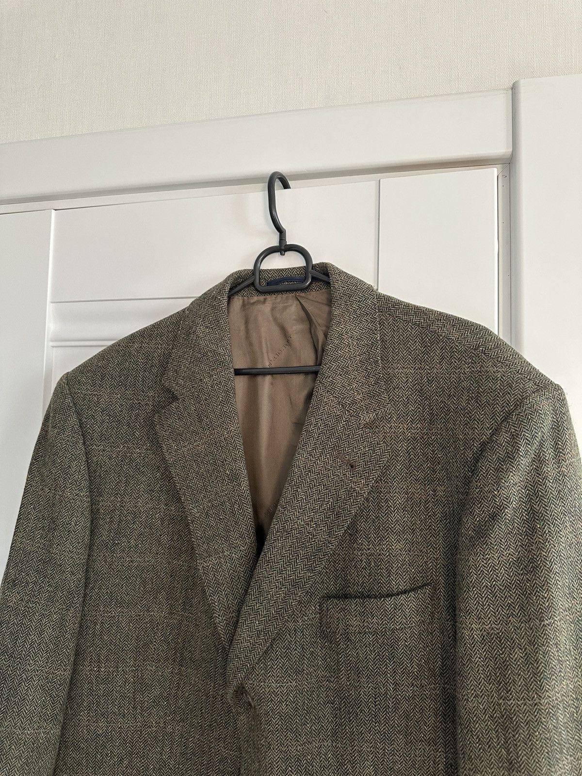 Burberry Vintage Burberry Wool Jacket / Blazer Size US L / EU 52-54 / 3 - 2 Thumbnail