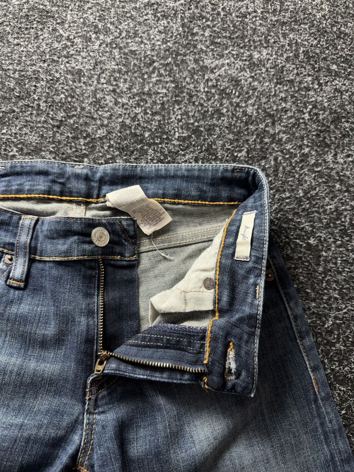 Denim & Supply Ralph Lauren 00s Western Polo Ralph Lauren Supply Jeans Blue Denim Y2K Size 27" / US 4 / IT 40 - 9 Thumbnail