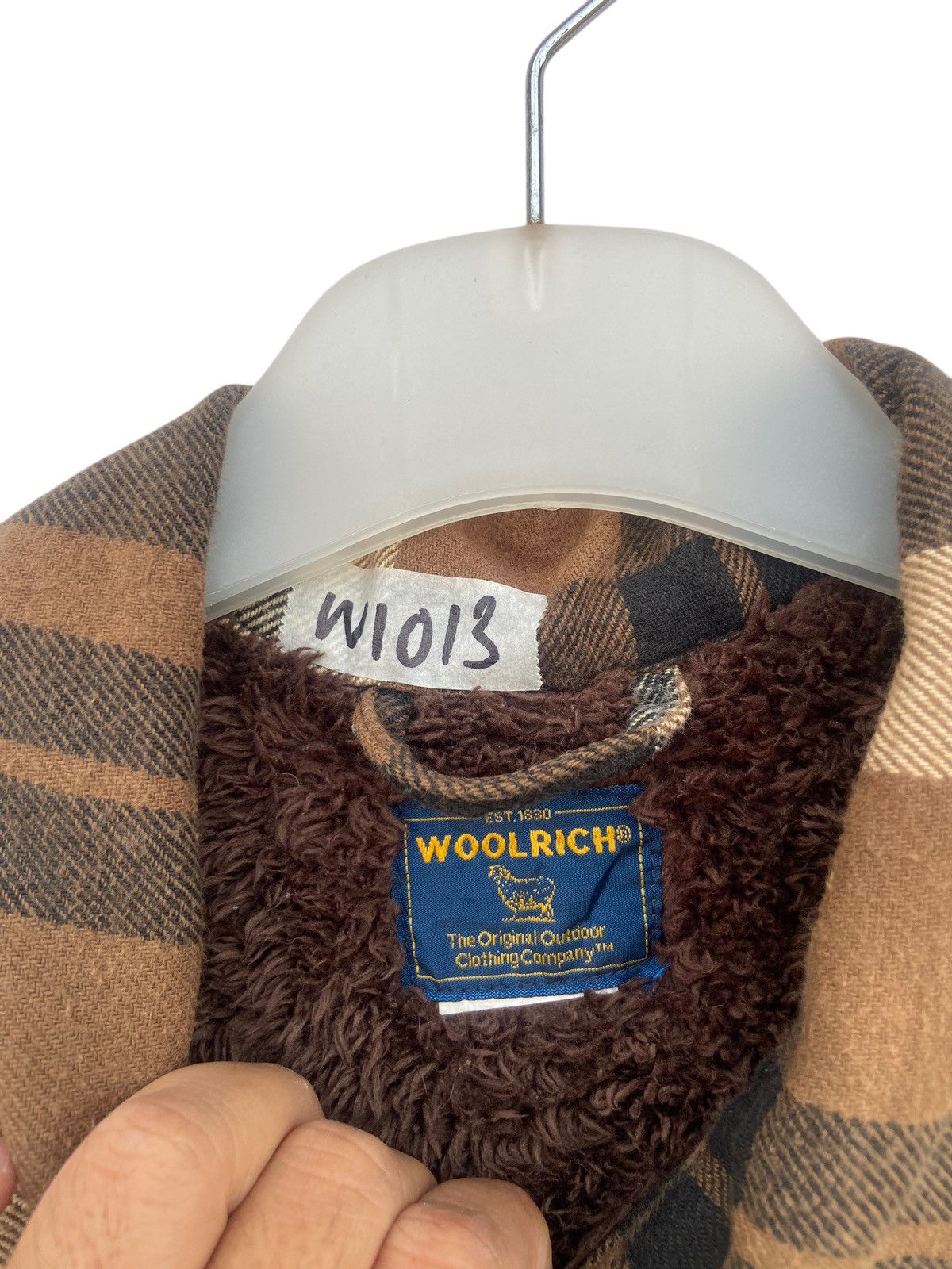 Woolrich Woolen Mills Woolrich Trucker Sherpa Style Jacket Size US L / EU 52-54 / 3 - 6 Thumbnail