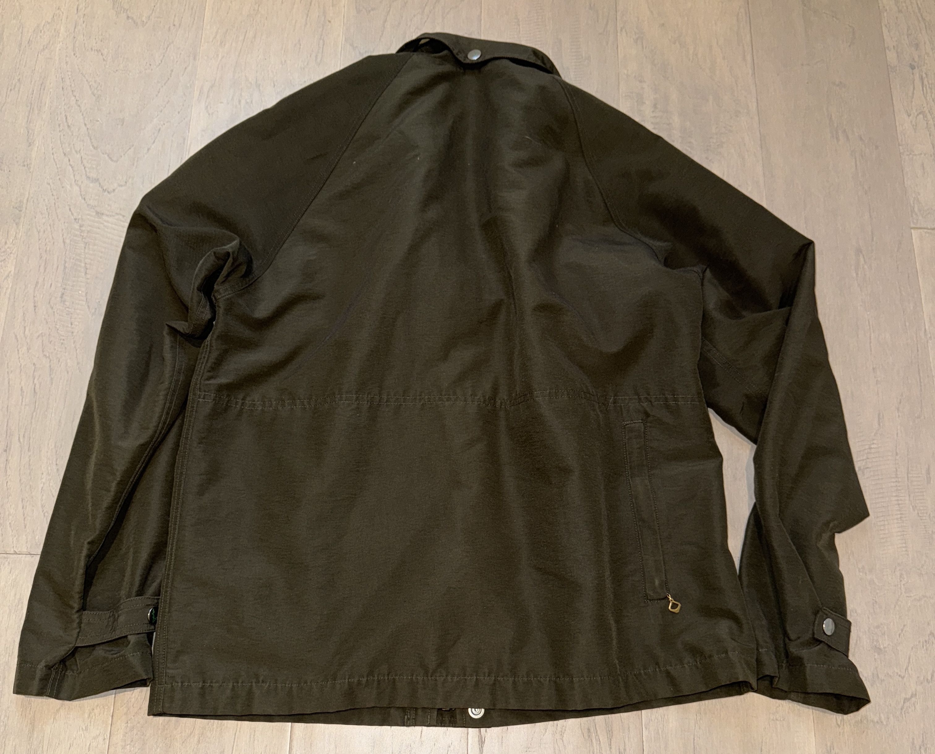 South2 West8 South2West8 Carmel Nylon Oxford Jacket Olive Green Size US M / EU 48-50 / 2 - 4 Thumbnail