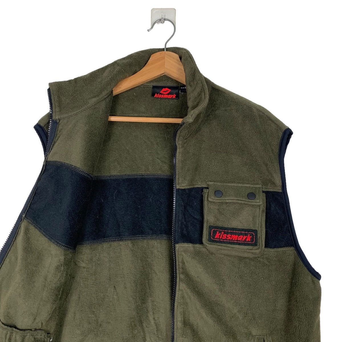 Japanese Brand KISSMARK Fleece Vest #0261-C12 Size US L / EU 52-54 / 3 - 11 Thumbnail
