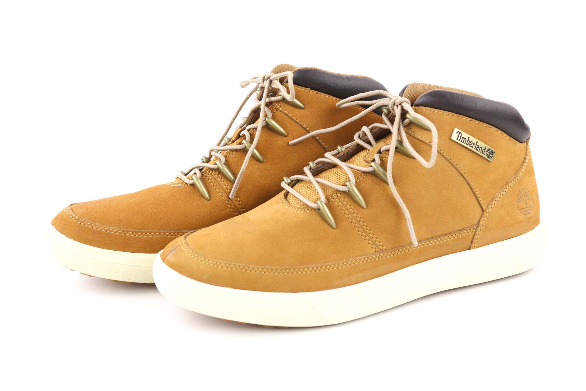 Timberland A1YYS-A4646 EU44/44.5 Brown Leather Trainers 80573 Size US 11 / EU 44 - 2 Thumbnail