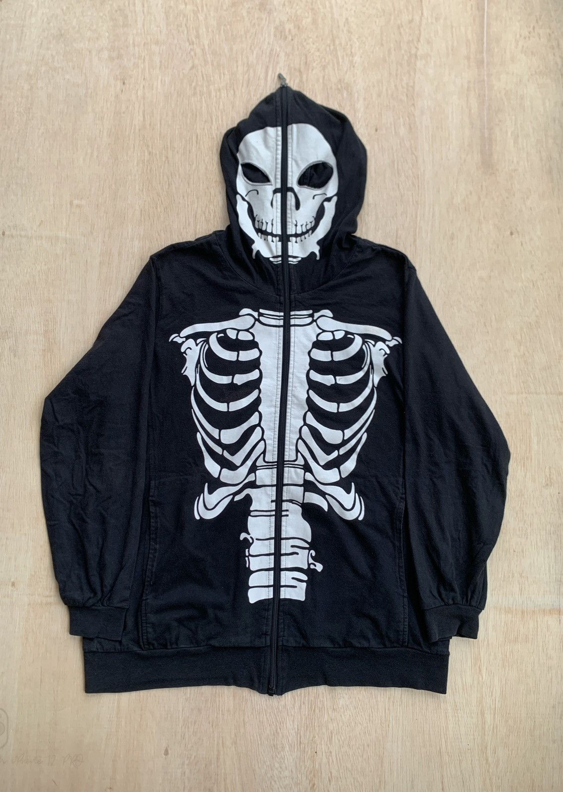 If Six Was Nine × Japanese Brand × Le Grande Bleu (L.G.B.) Eco Junior Poem Skull Ifsixwasnine Lgb style Hoodie Size US M / EU 48-50 / 2 - 1 Thumbnail