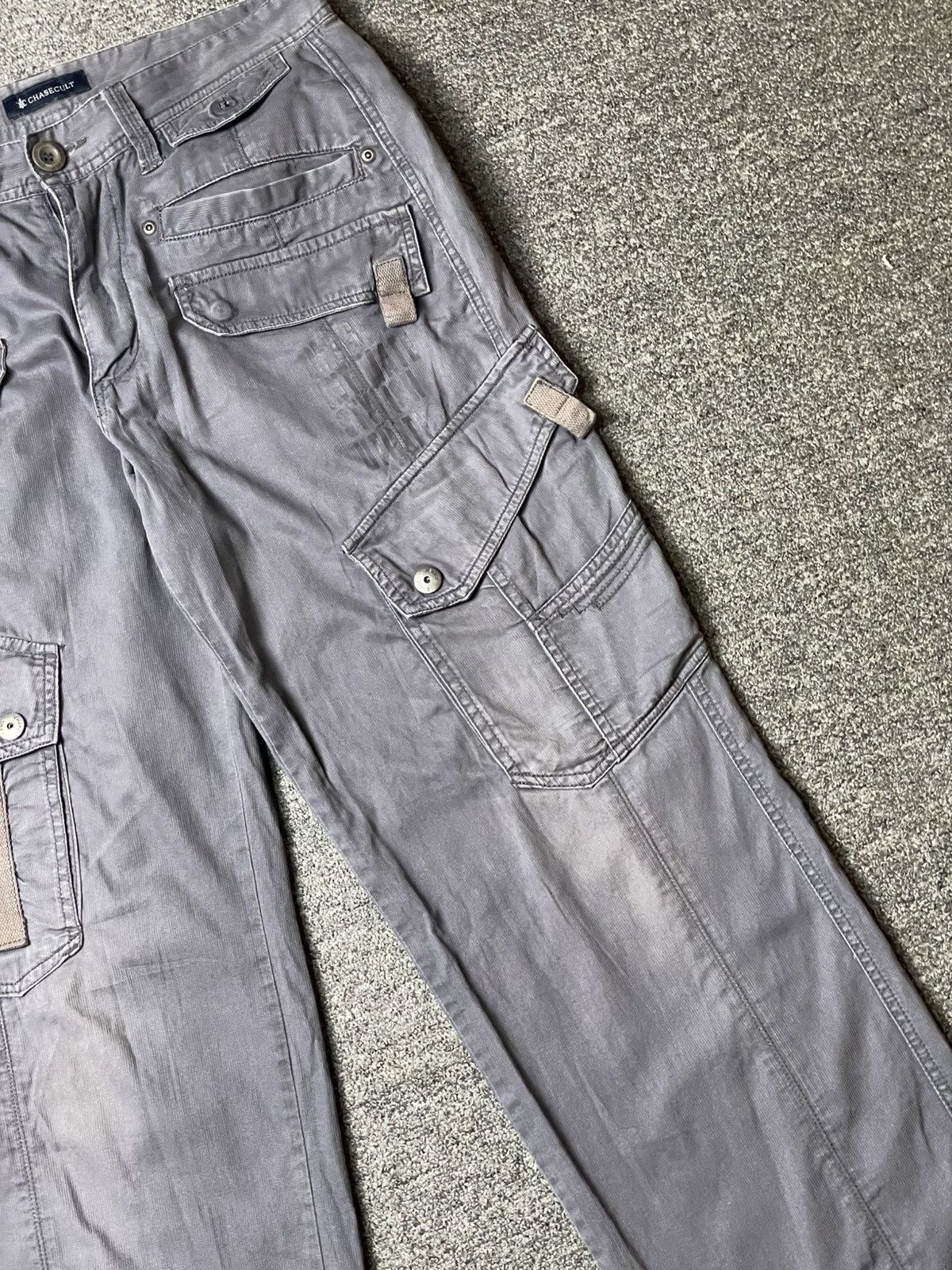 If Six Was Nine × Japanese Brand × Le Grande Bleu (L.G.B.) CHASE CULT Multi pocket Cargo Pants (92) Size US 33 - 3 Thumbnail