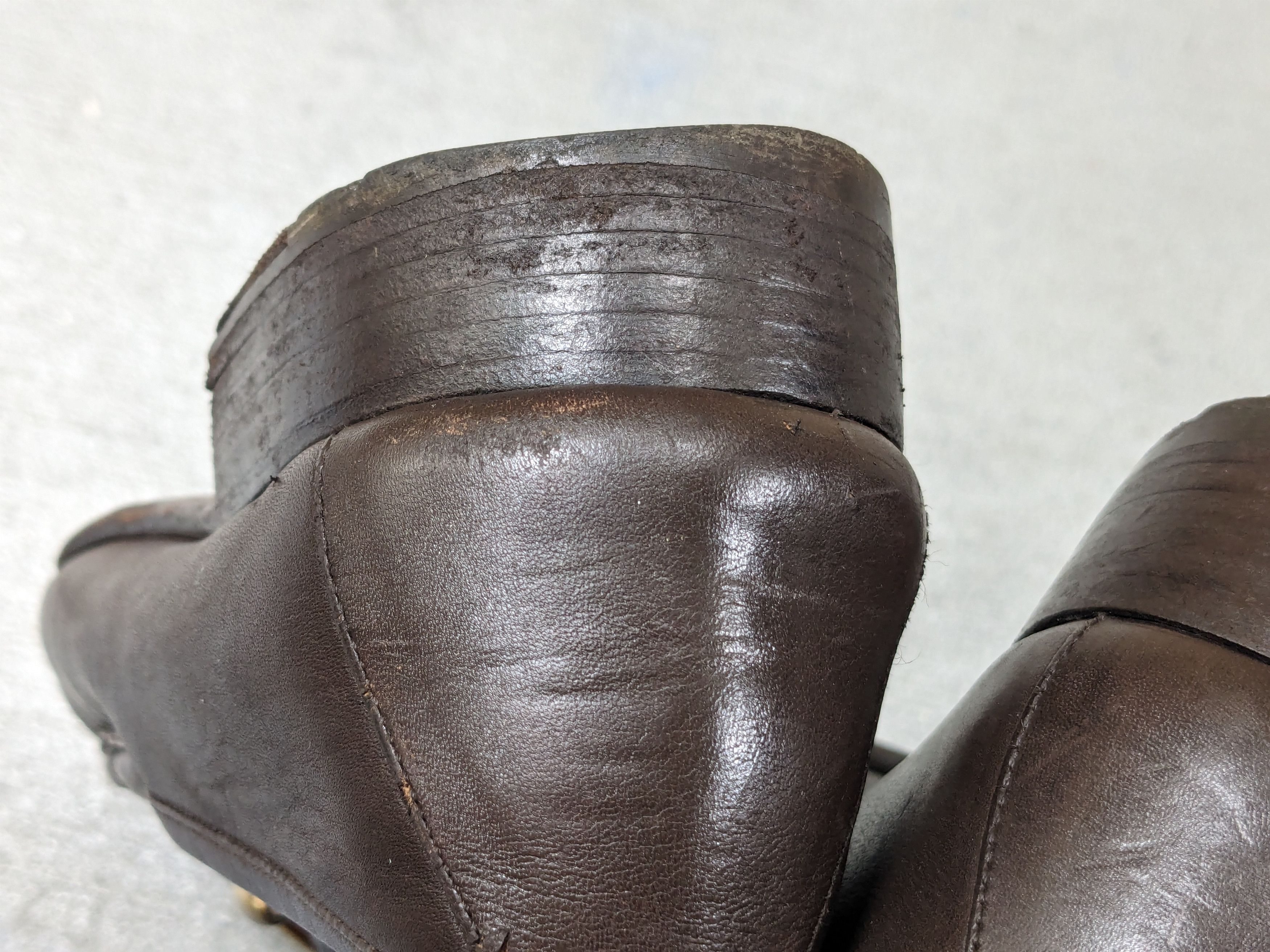 Gucci Vintage Gucci Horsebit Loafers Brown 10 Slip Ons Buckle Size US 10 / EU 43 - 15 Thumbnail