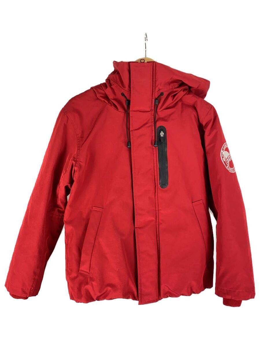 Avirex Avirex Hood Plain Polyester Down Jacket Red Size US M / EU 48-50 / 2 - 1 Thumbnail