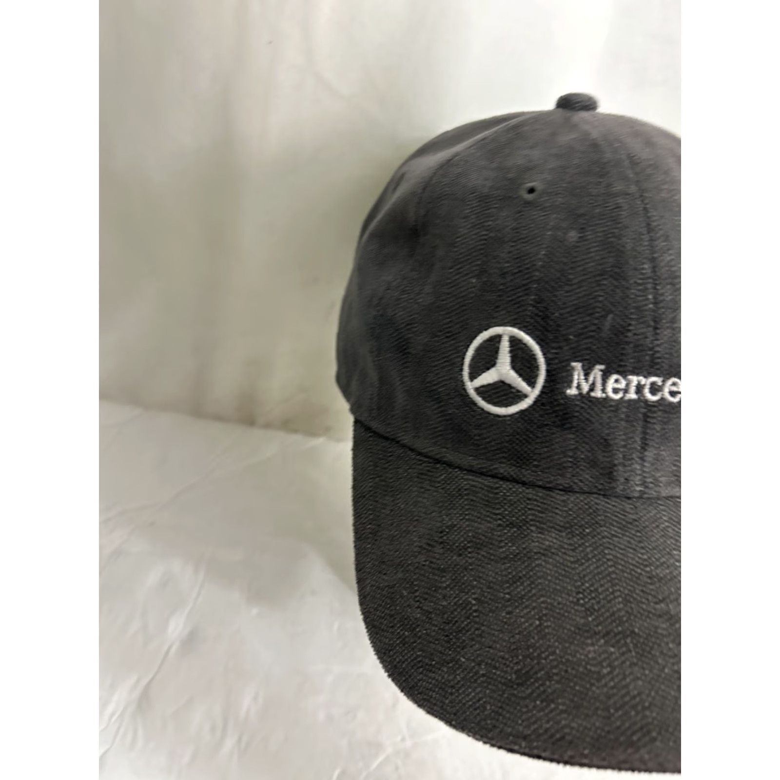 Mercedes-Benz Mercedes benz Baseball Cap Adjustable Strap Back Gray Embroidered Polyester Men Cap Size ONE SIZE - 4 Thumbnail