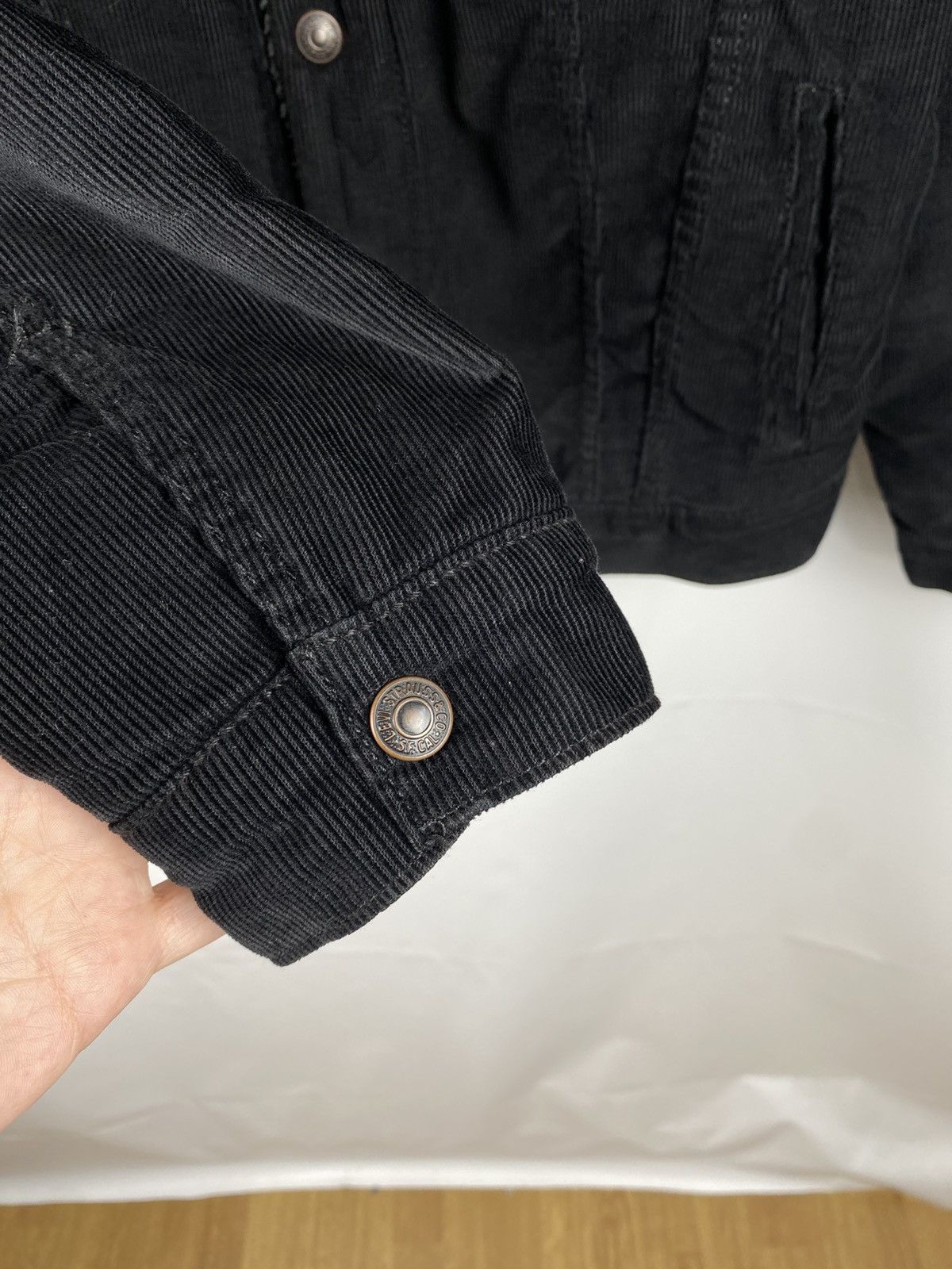 Levi's Levis Denim Sherpa Jacket Corduroy Men size L Size US L / EU 52-54 / 3 - 5 Thumbnail