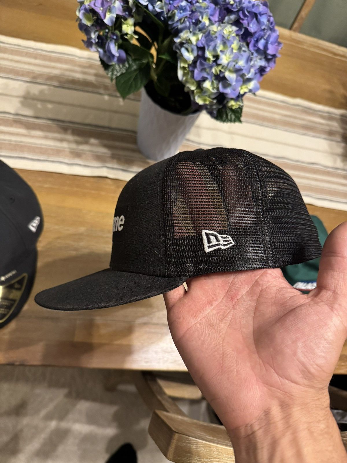 Supreme Supreme box logo fitted trucker Size ONE SIZE - 4 Thumbnail
