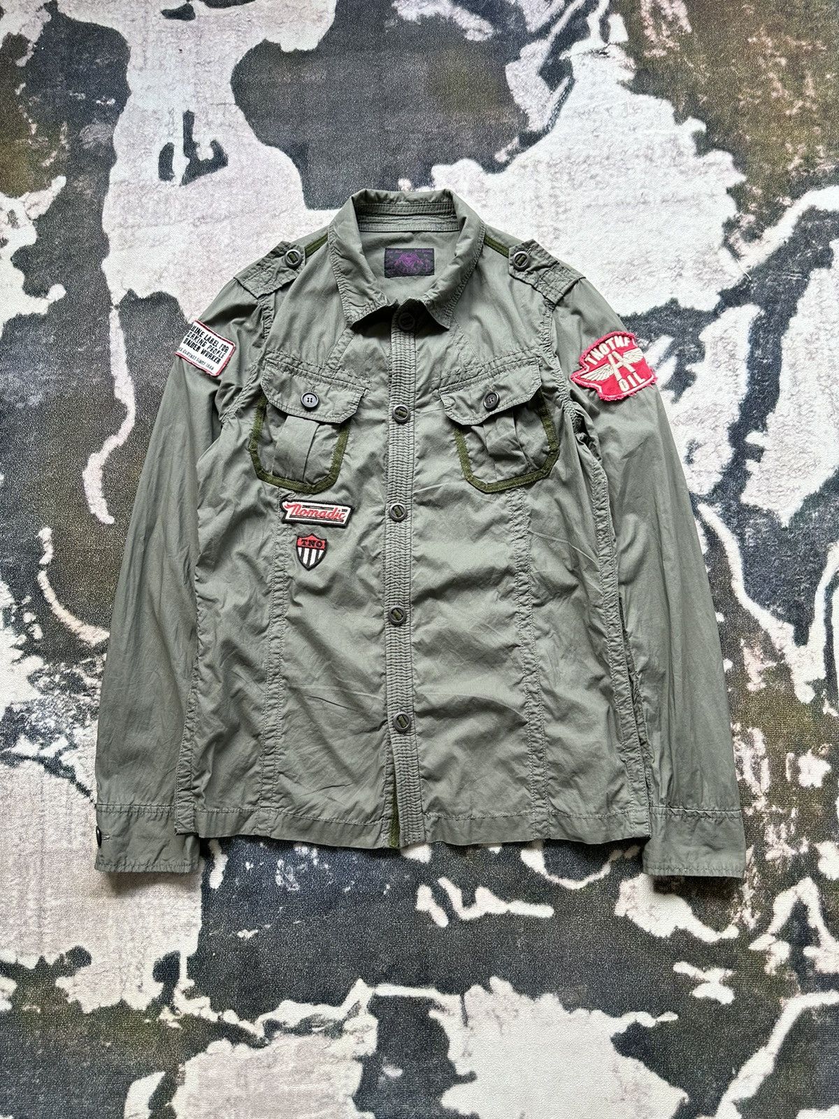 291295=Homme SS08 - 291295 Homme Military infantry shirt Size US M / EU 48-50 / 2 - 1 Thumbnail