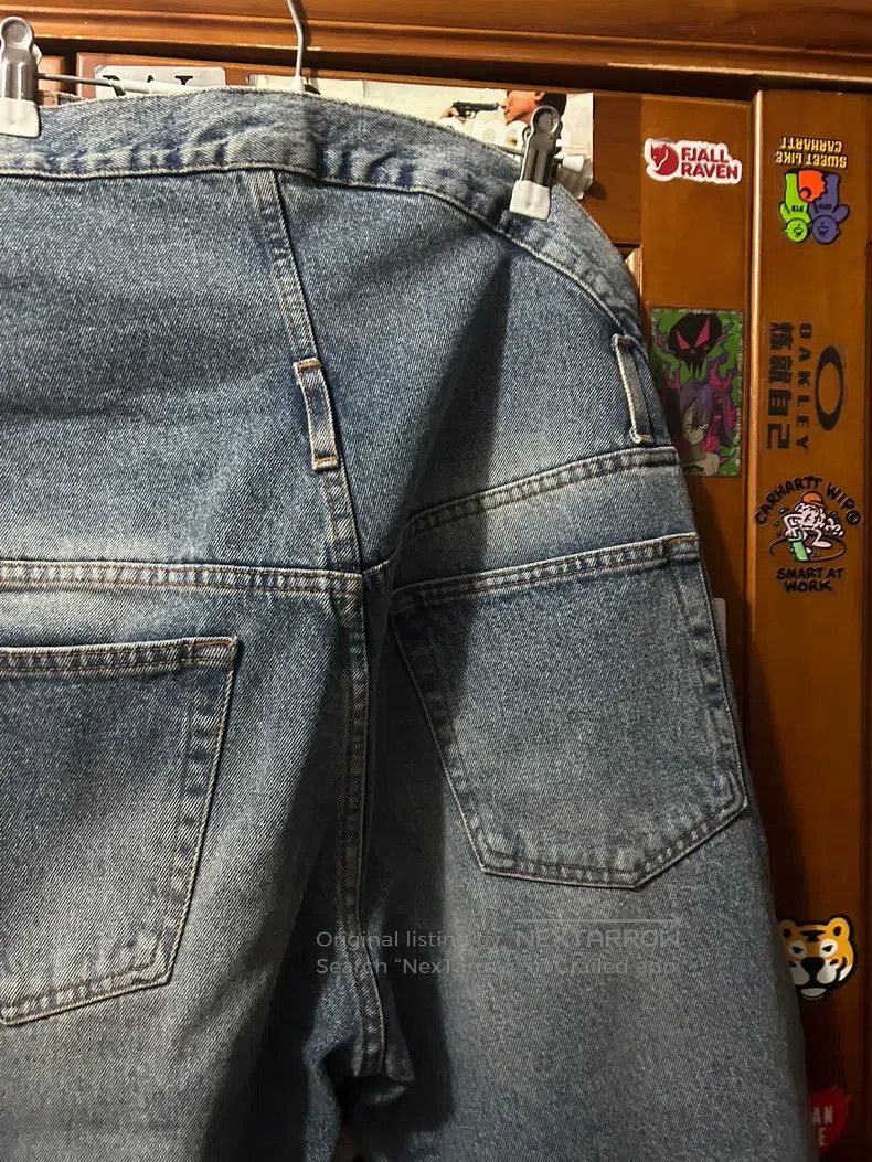 Y/Project Y/PROJECT Size 32 Straight asymmetric applique jeans in aut Size US 32 / EU 48 - 4 Thumbnail