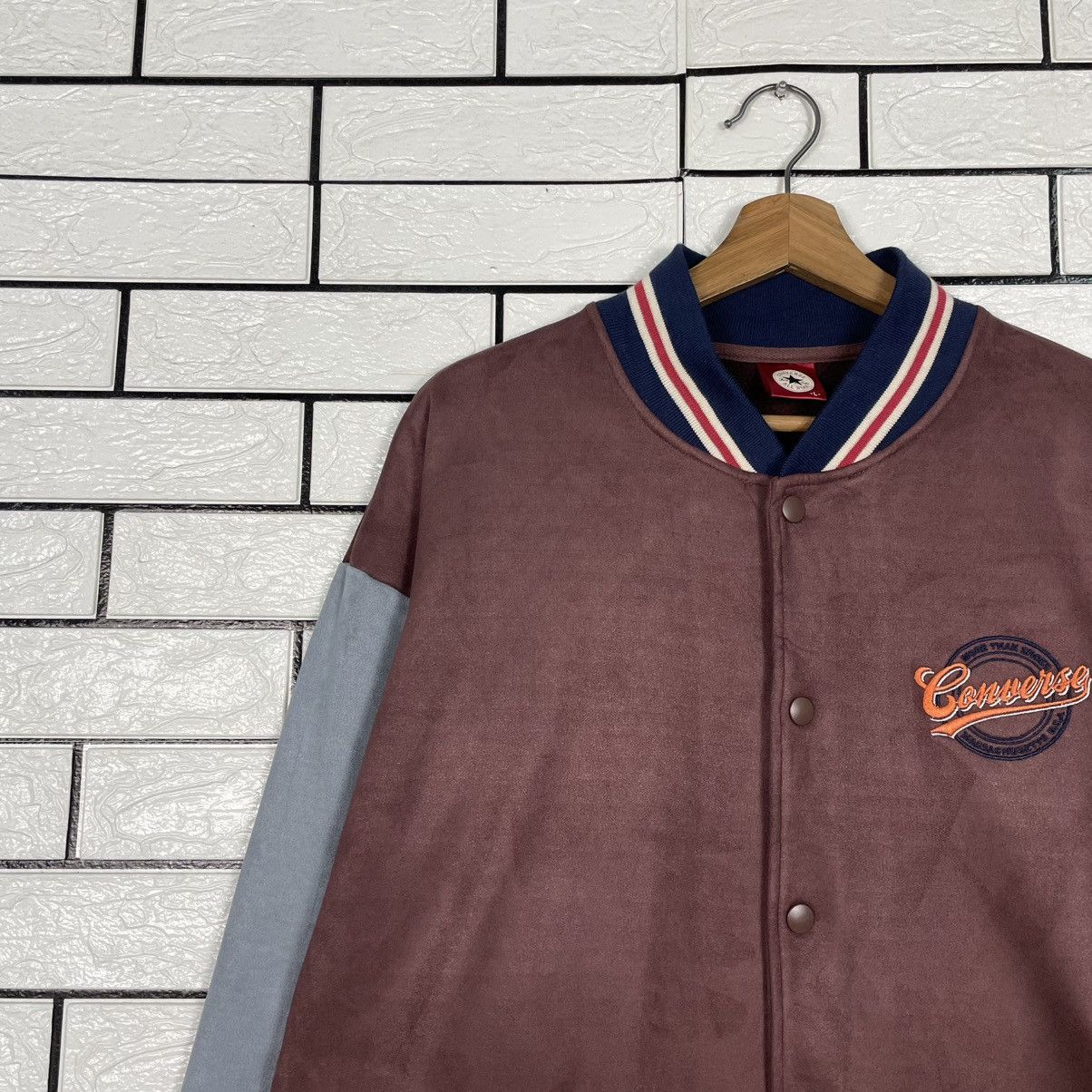Converse Converse Big Logo Varsity Jacket Size US L / EU 52-54 / 3 - 6 Thumbnail