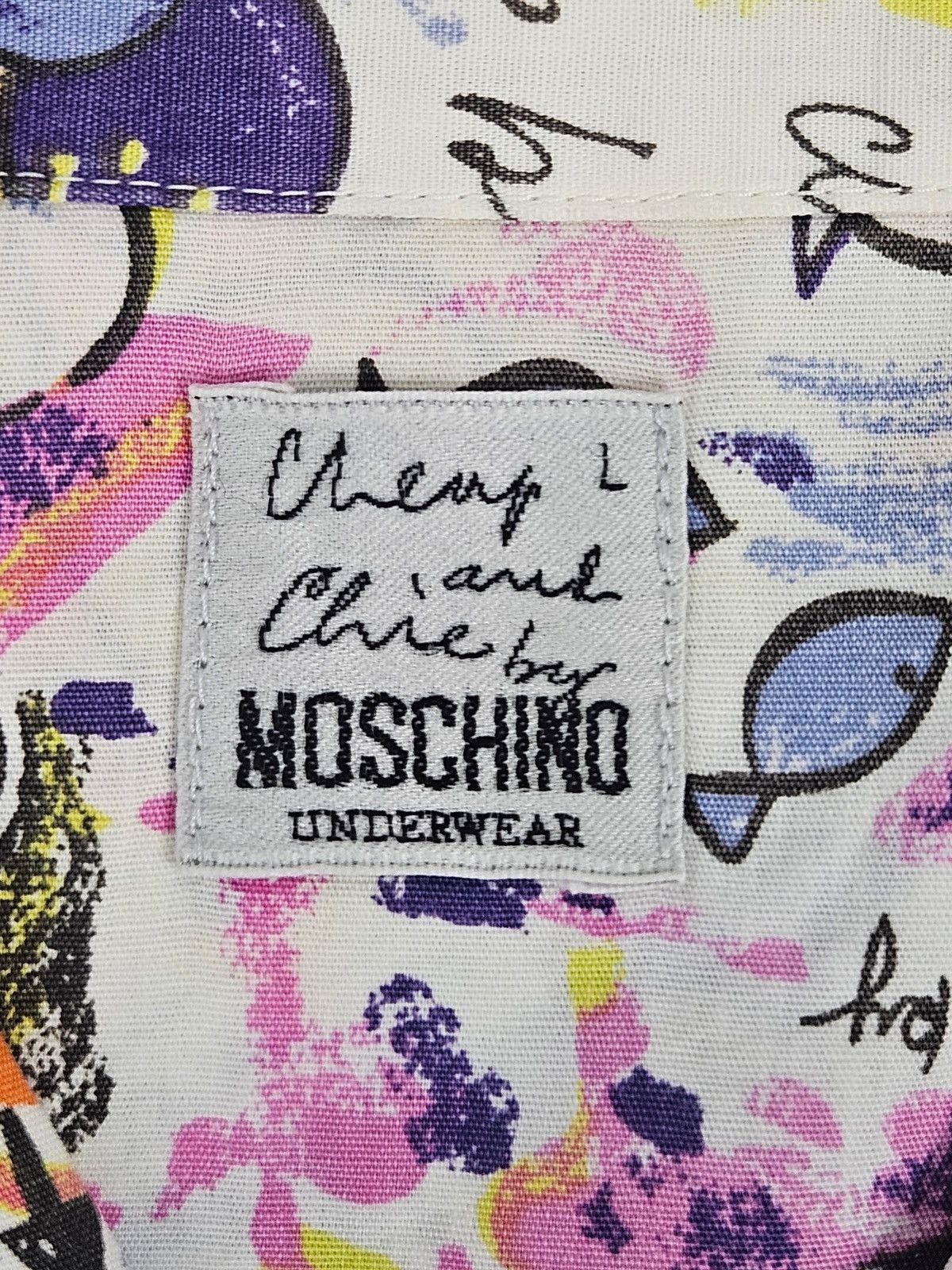 Moschino Cheap n Chic by Moschino pop wear button shirt Size US L / EU 52-54 / 3 - 4 Thumbnail