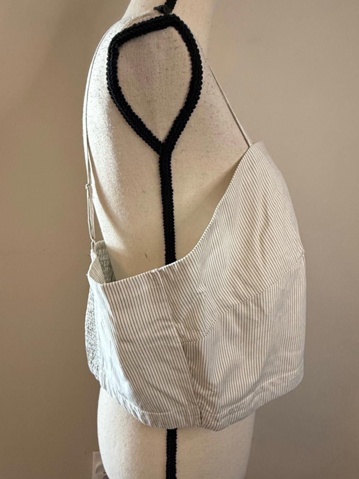 Other Banana Republic Factory preppy striped crop top SZ XL Size XL / US 12-14 / IT 48-50 - 4 Thumbnail