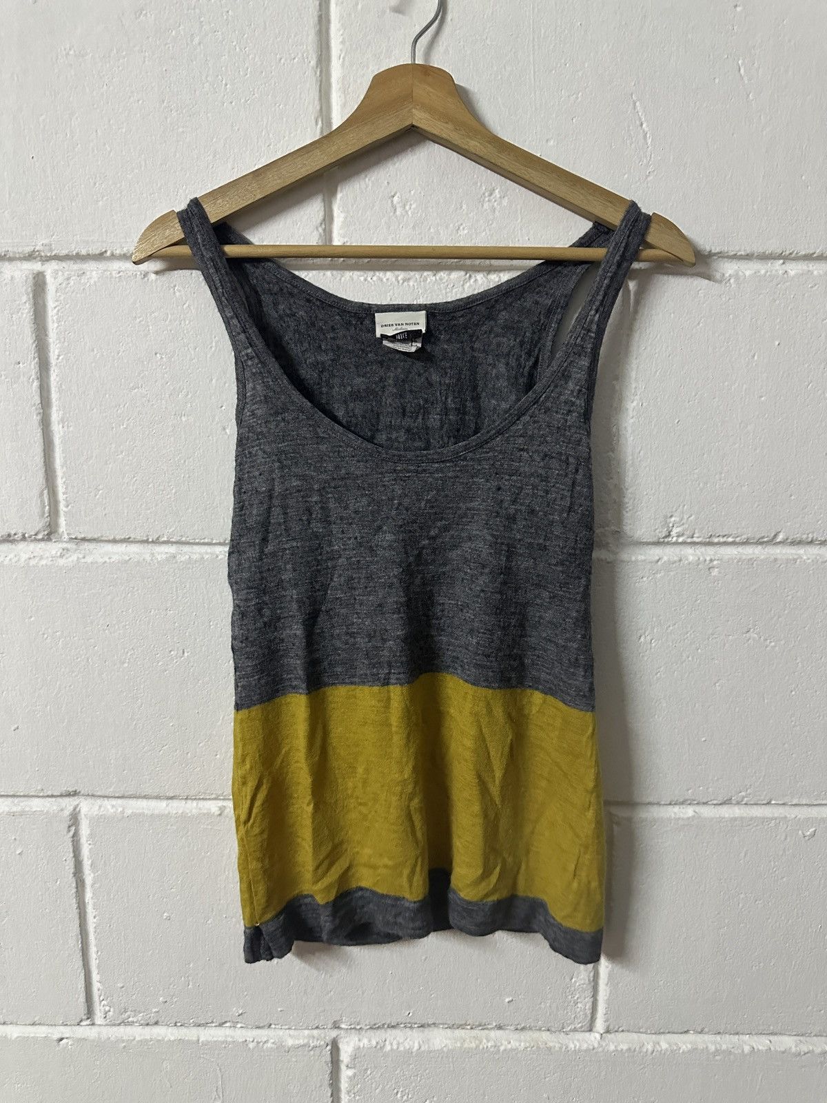 Dries Van Noten Dries Van Noten Joyce Knit 2 Tones Top Pattern Size US M / EU 48-50 / 2 - 2 Thumbnail