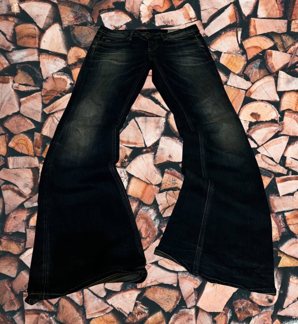 Japanese Brand × Vintage IfSixWasNine japanese Y2K Kapital style flared jeans Size US 30 / EU 46 - 1 Thumbnail