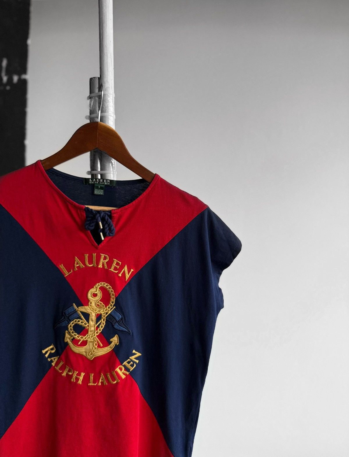 Lauren Ralph Lauren × Ralph Lauren Lauren Ralph Lauren Women's Anchor Logo Sleeveless Vest Top Size S / US 4 / IT 40 - 2 Thumbnail
