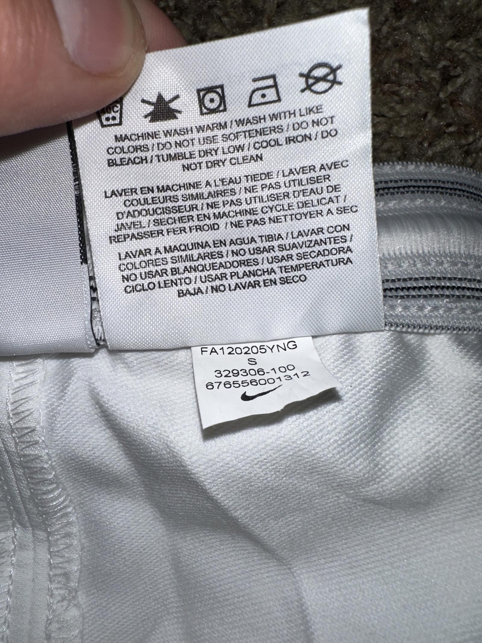 Nike Nike Men’s Woven Dri-Fit Running Short White 2012 Size US 30 / EU 46 - 4 Thumbnail
