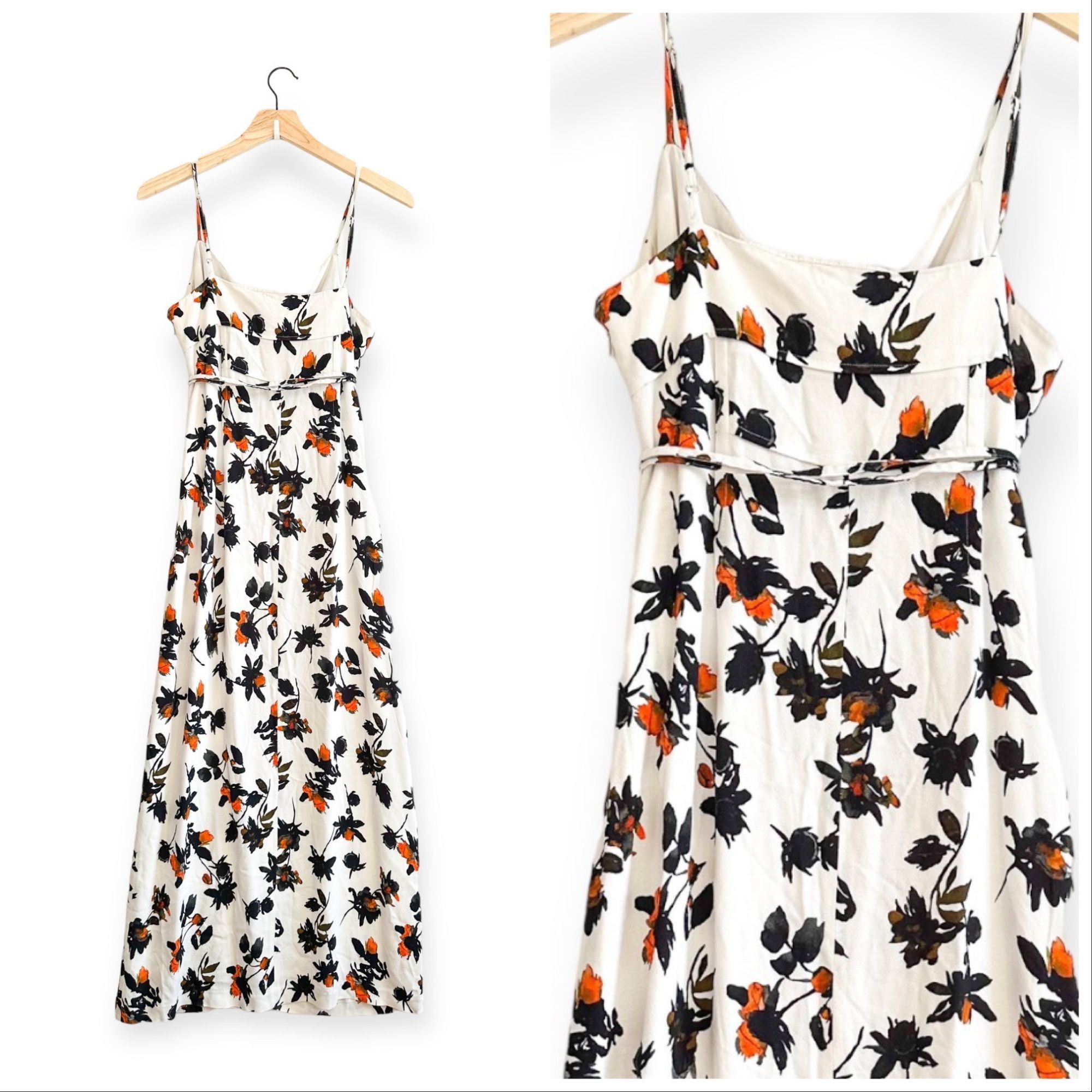 Derek Lam 10 Crosby Derek Lam Floral Camisole Dress, Size 6 Size M / US 6-8 / IT 42-44 - 13 Thumbnail