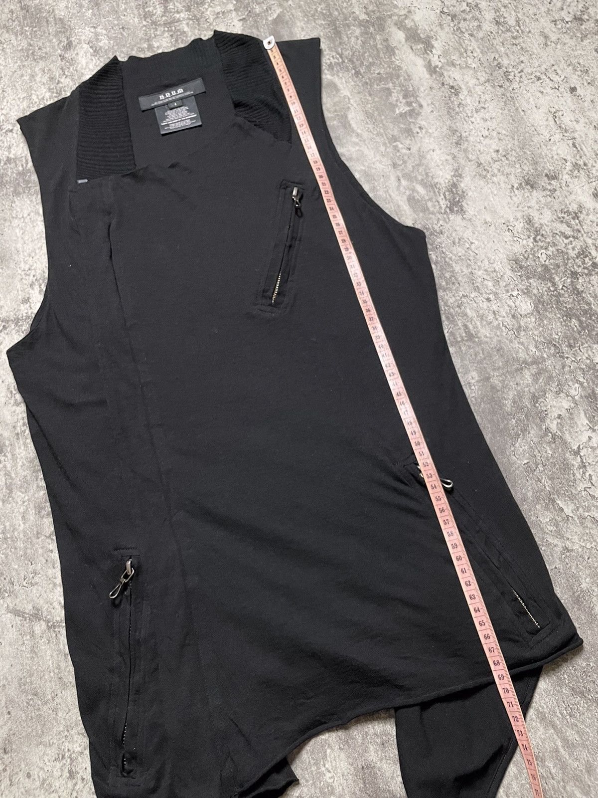 KMRii HNBM Asymmetrical Vest Punk Gothic Emo Vkei Style Size US S / EU 44-46 / 1 - 12 Thumbnail