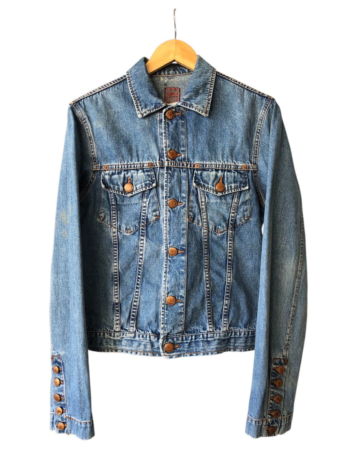 Jean Paul Gaultier Vintage 90s Jean Paul Gaultier Denim Trucker Jacket Size US M / EU 48-50 / 2 - 1 Thumbnail