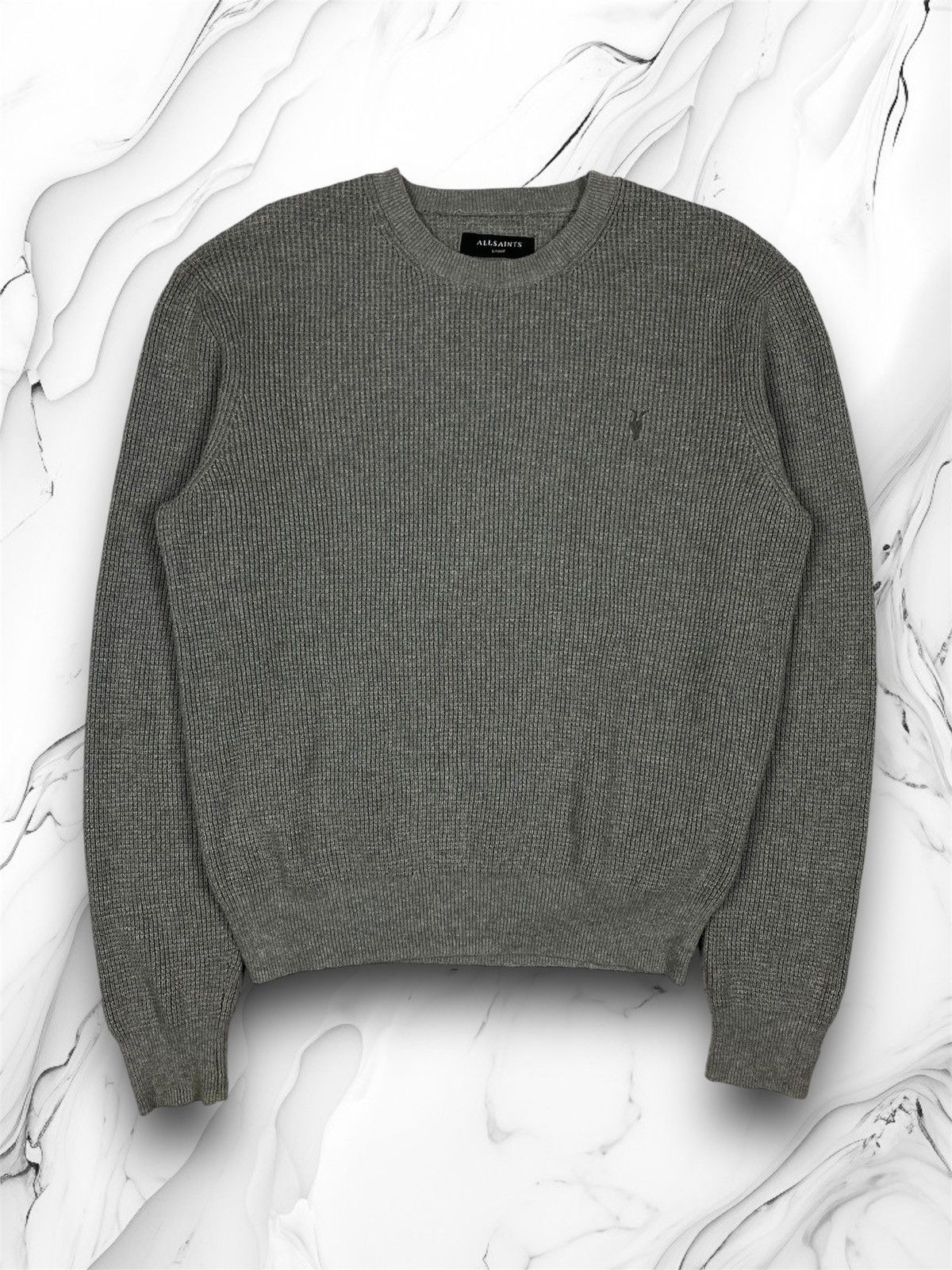 Allsaints × Designer Allsaints Designer Knitted Sweater Size US L / EU 52-54 / 3 - 1 Thumbnail