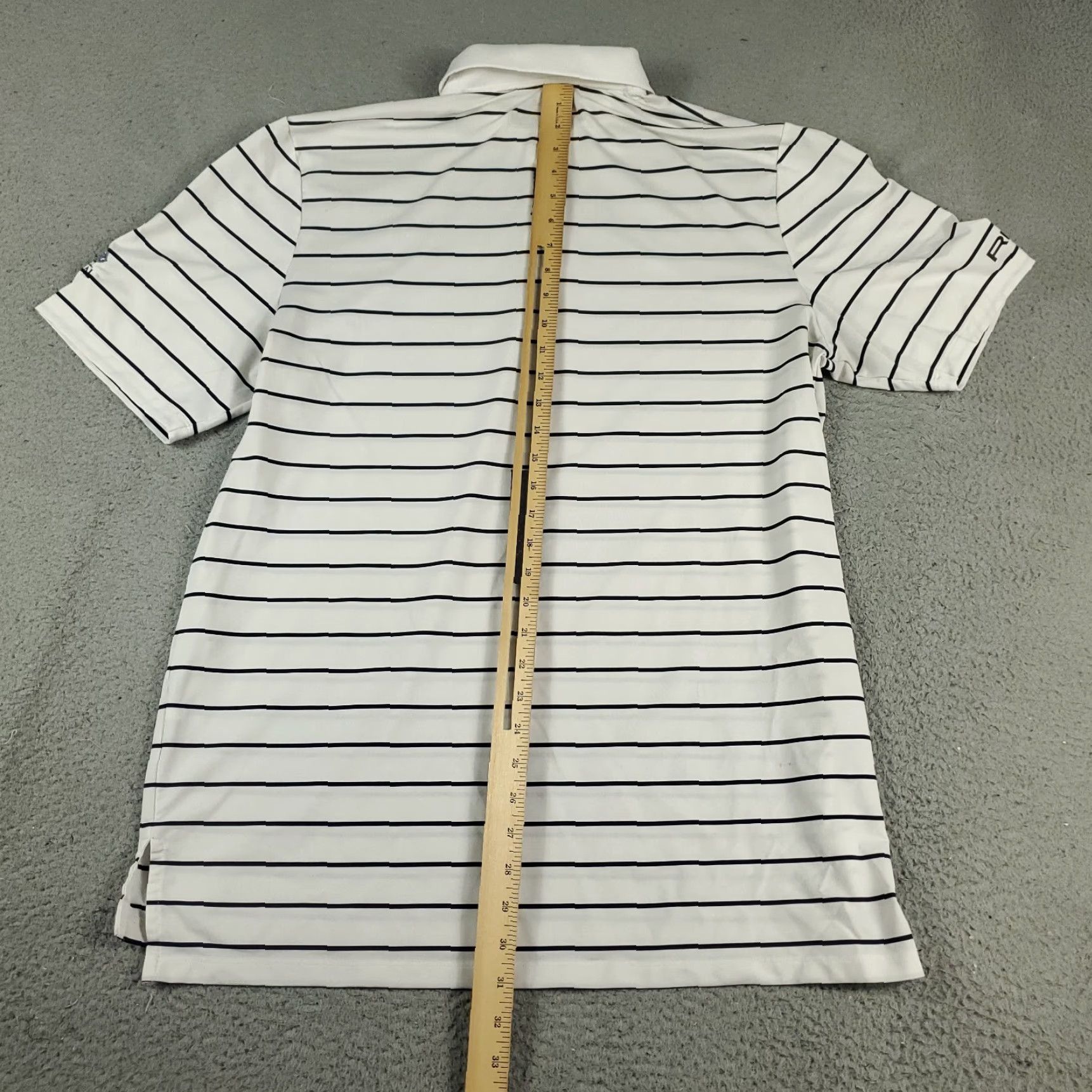 Ralph Lauren RLX Ralph Lauren Polo Shirt Mens Large White Striped Golf Short Sleeve Polo Shirt Mens Large White Striped Golf Short Sleeve Size US L / EU 52-54 / 3 - 5 Thumbnail