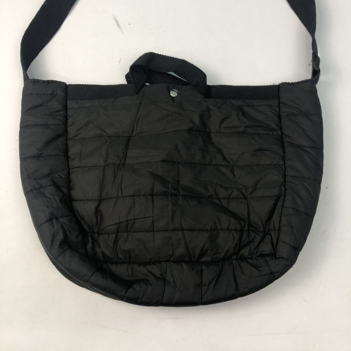 Tsumori Chisato ‼️YES‼️ NE NET NYA SURPRISE CAT BLACK PUFFER QUILTED SLING BAG Size ONE SIZE - 3 Thumbnail