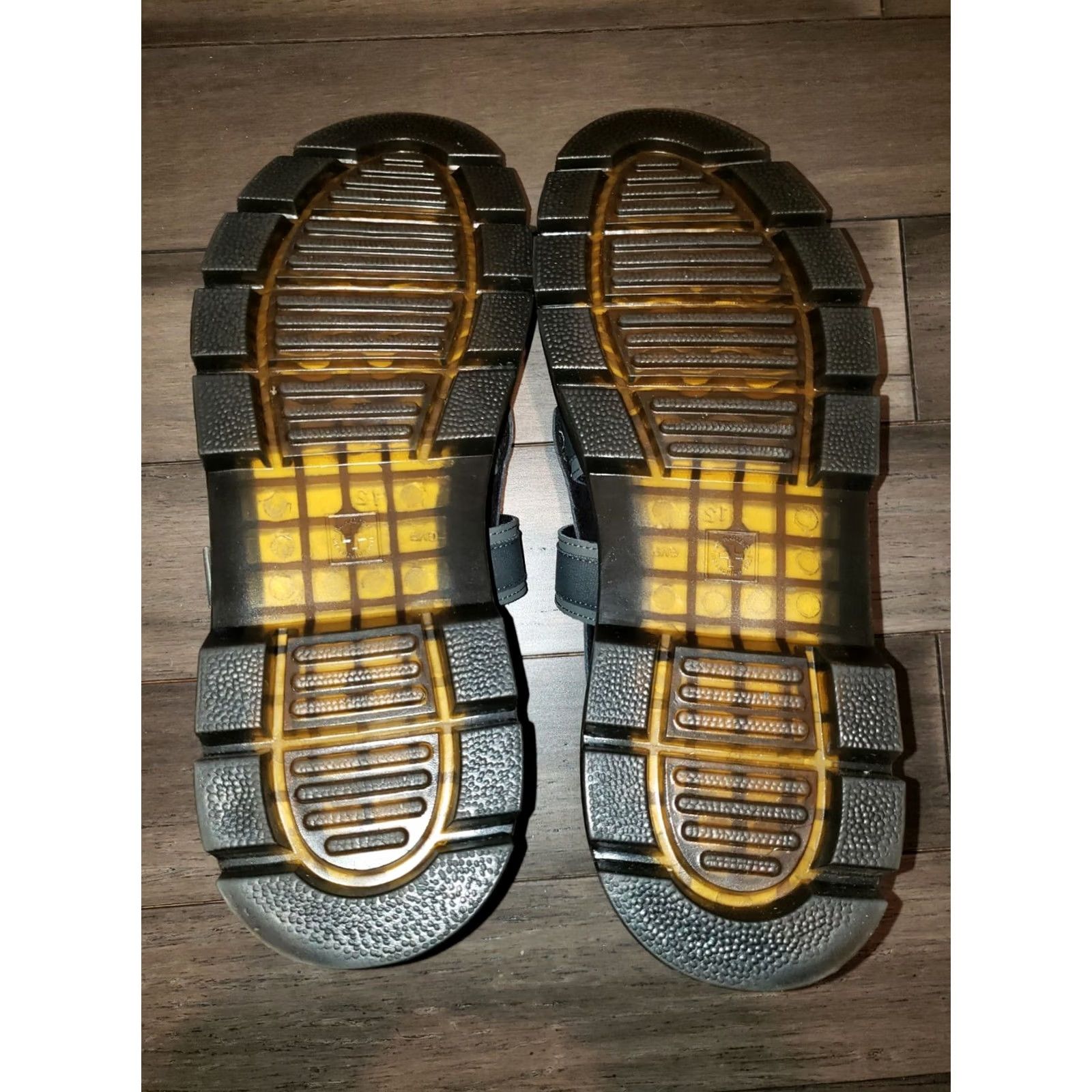 Dr. Martens Dr. Martens Pearson Unisex Men's Strap Sandals Gunmetal Gray Size 13 Sandal Gray Mens Shoes 13 Dr. Martens Pearson Size ONE SIZE - 3 Thumbnail