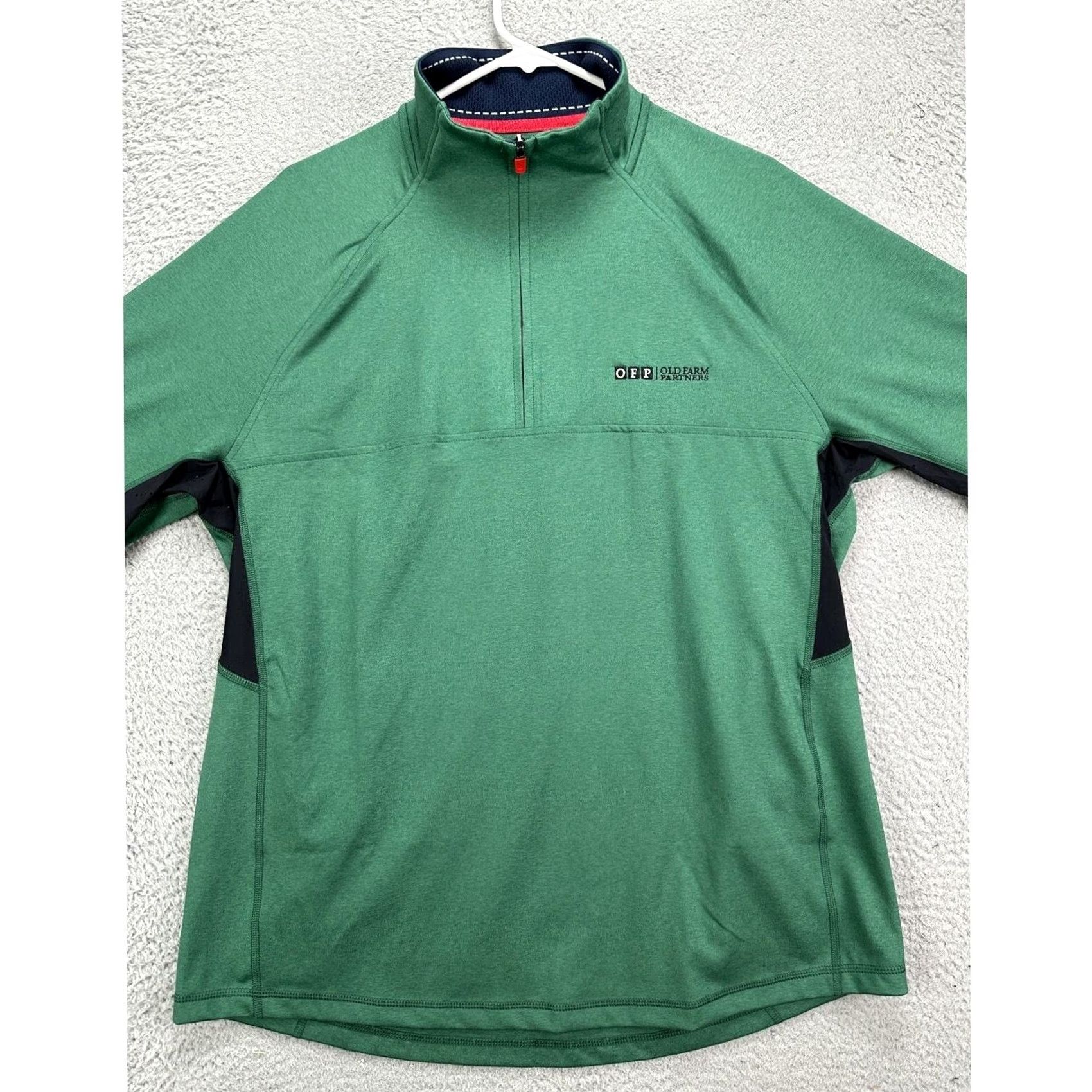Vineyard Vines Vineyard Vines Pullover Sweatshirt Mens Large Performance Green Stretch Athletic Shirt Size US L / EU 52-54 / 3 - 2 Thumbnail