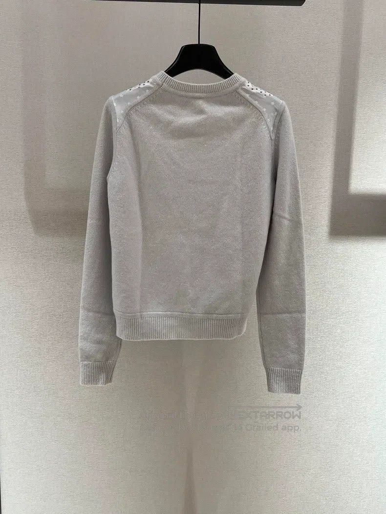 Hermes Hermes Athleisure style twillaine silk cashmere crewneck s Size XS / US 0-2 / IT 36-38 - 2 Thumbnail