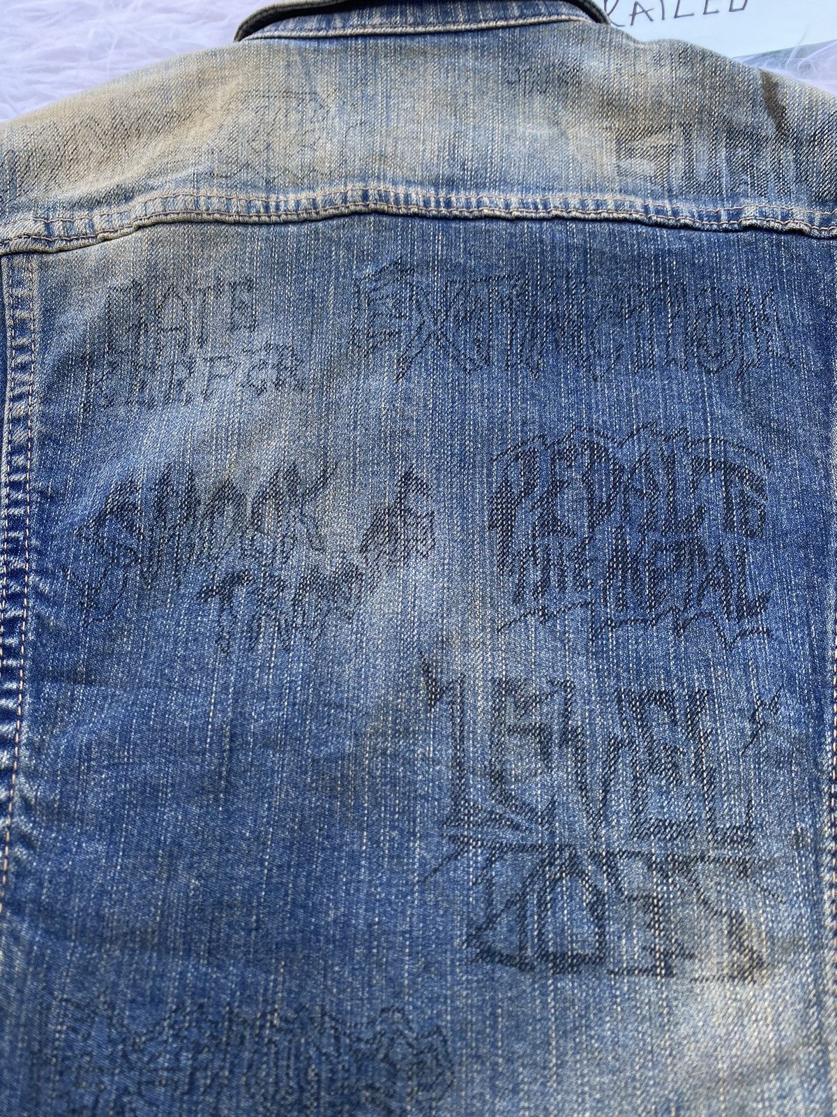 Hysteric Glamour Rare Vintage KINKY Hysteric Glamour Denim Jacket Size S / US 4 / IT 40 - 24 Thumbnail