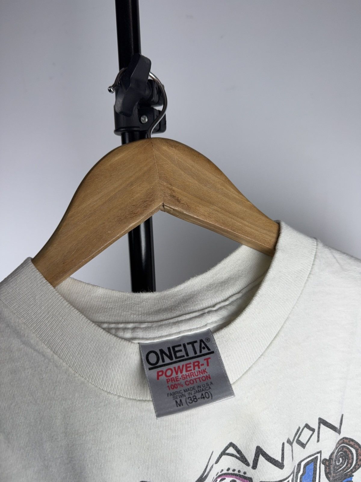 Vintage Vintage 90s Retro Grand Canyon Graphic Art Tee Oneita USA S Size US S / EU 44-46 / 1 - 11 Thumbnail