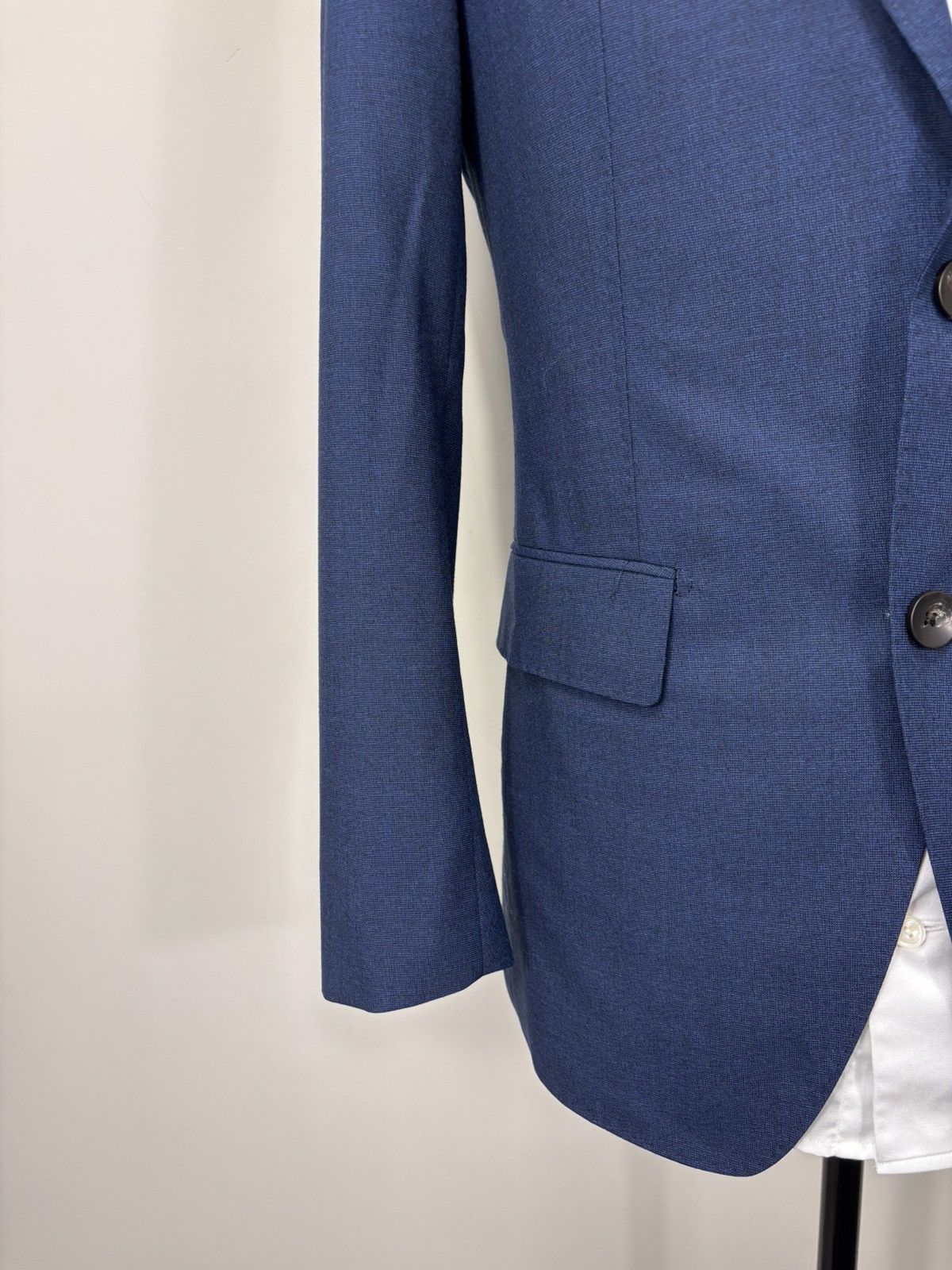 Japanese Brand Suit Select Japan Men’s 2-Piece New Zealand Wool Blend Suit Size 38R - 3 Thumbnail