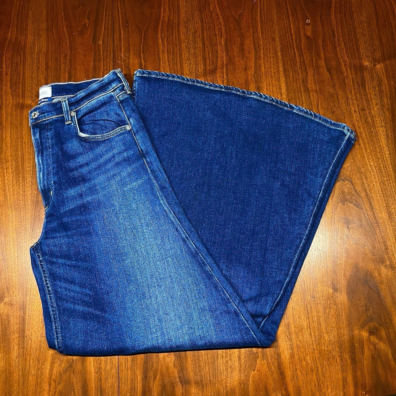 Citizens Of Humanity Citizens Of Humanity Amari Ultra Flare Jean (31) 90s Size 31" - 4 Thumbnail