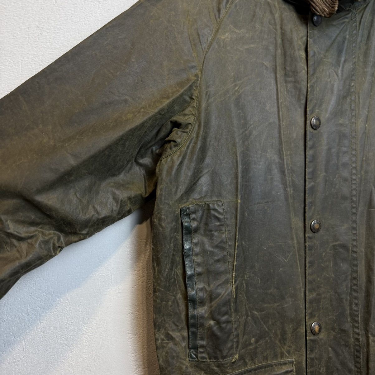 Barbour Vintage Barbour Mark Phillips Waxed Jacket Trench Coat Size US S / EU 44-46 / 1 - 4 Thumbnail