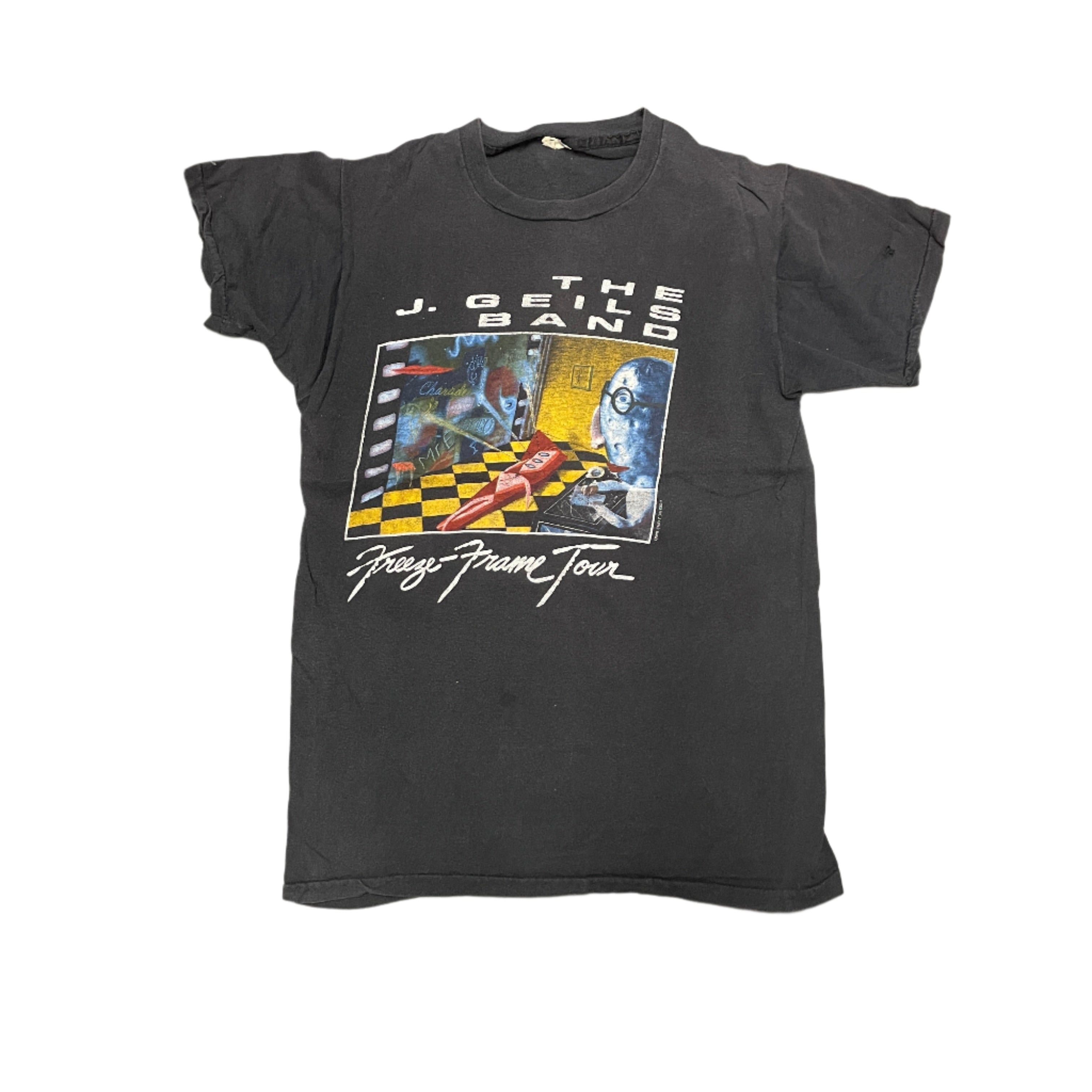 Other 1982 The J. Geils Band Freeze Frame Tour Vintage 80s Band T-Shirt Made In USA Screen Stars Single Stitch Size US S / EU 44-46 / 1 - 1 Thumbnail