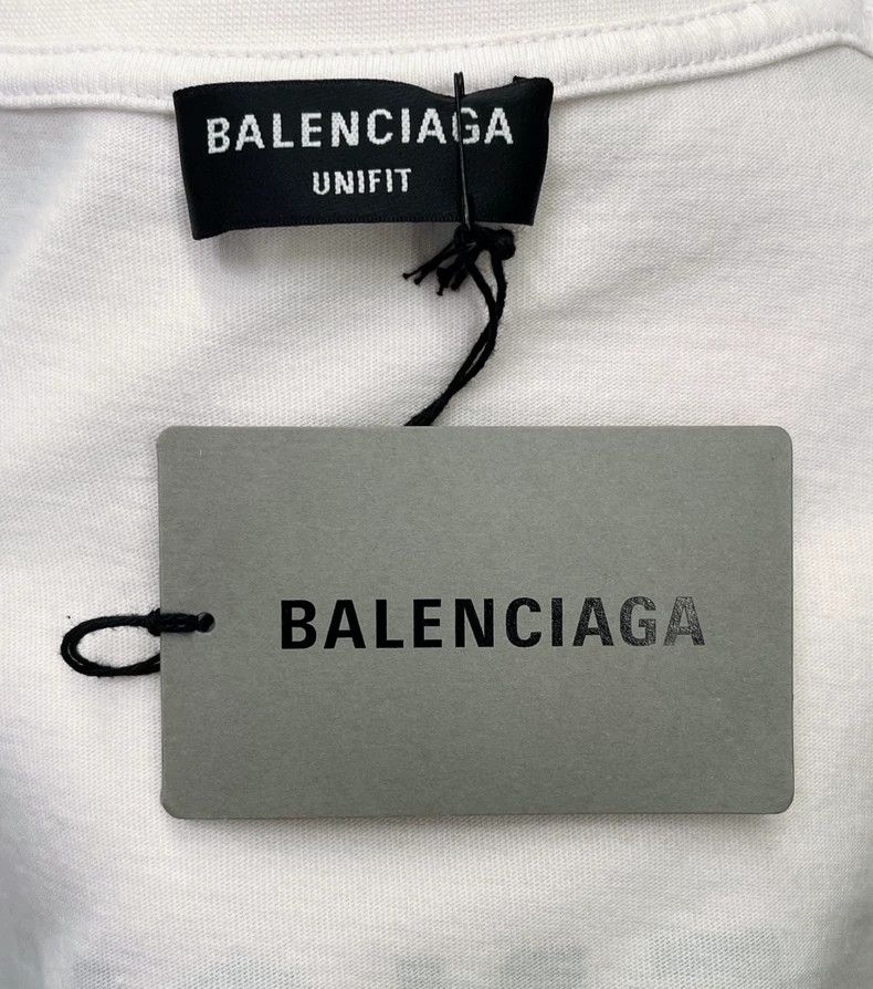 Balenciaga Balenciaga Logo Letter Printed Short Sleeve Size US M / EU 48-50 / 2 - 6 Thumbnail