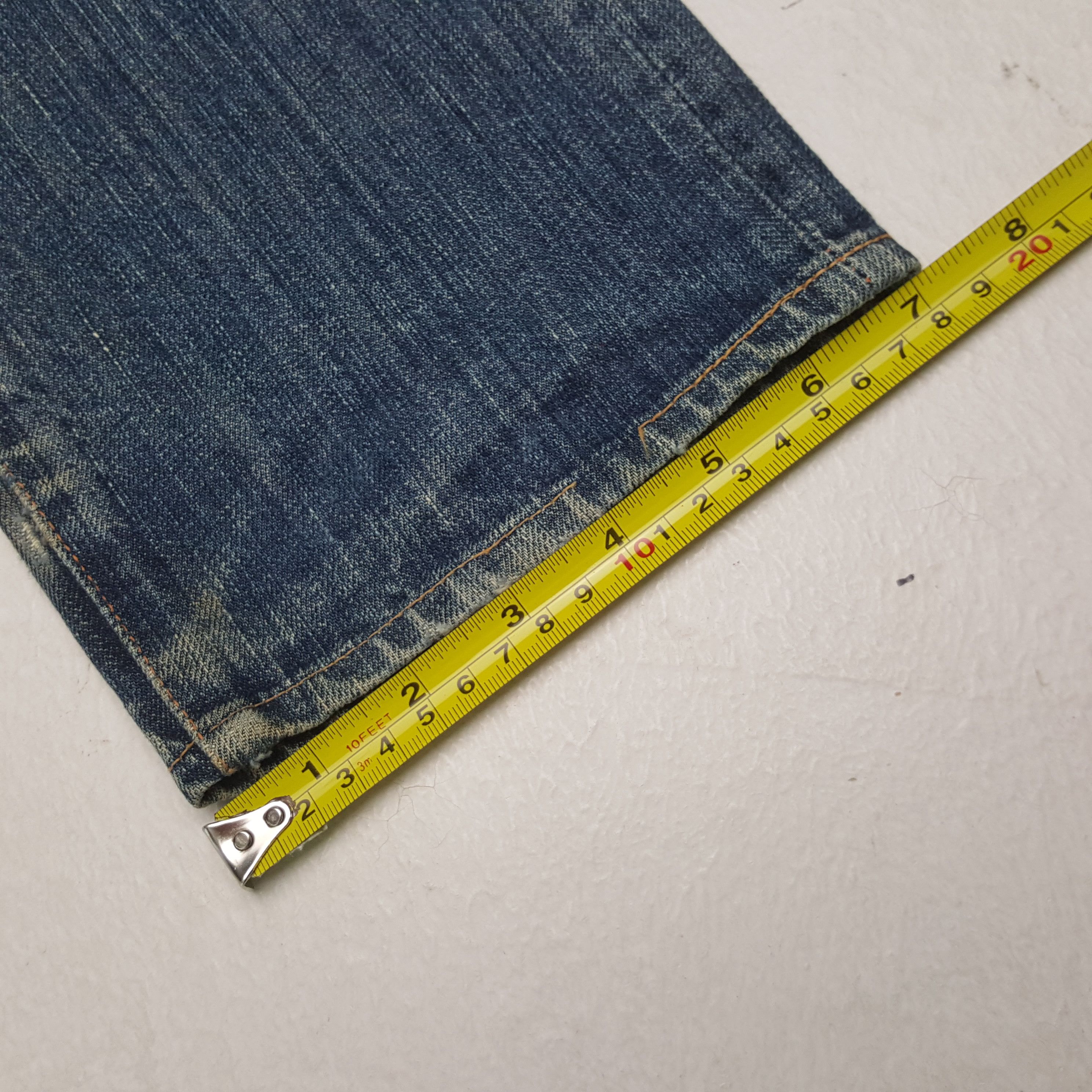 Evisu Vintage Evisu Japanese Brand Daicock Custom Style Jeans RR14 Size US 29 - 11 Thumbnail