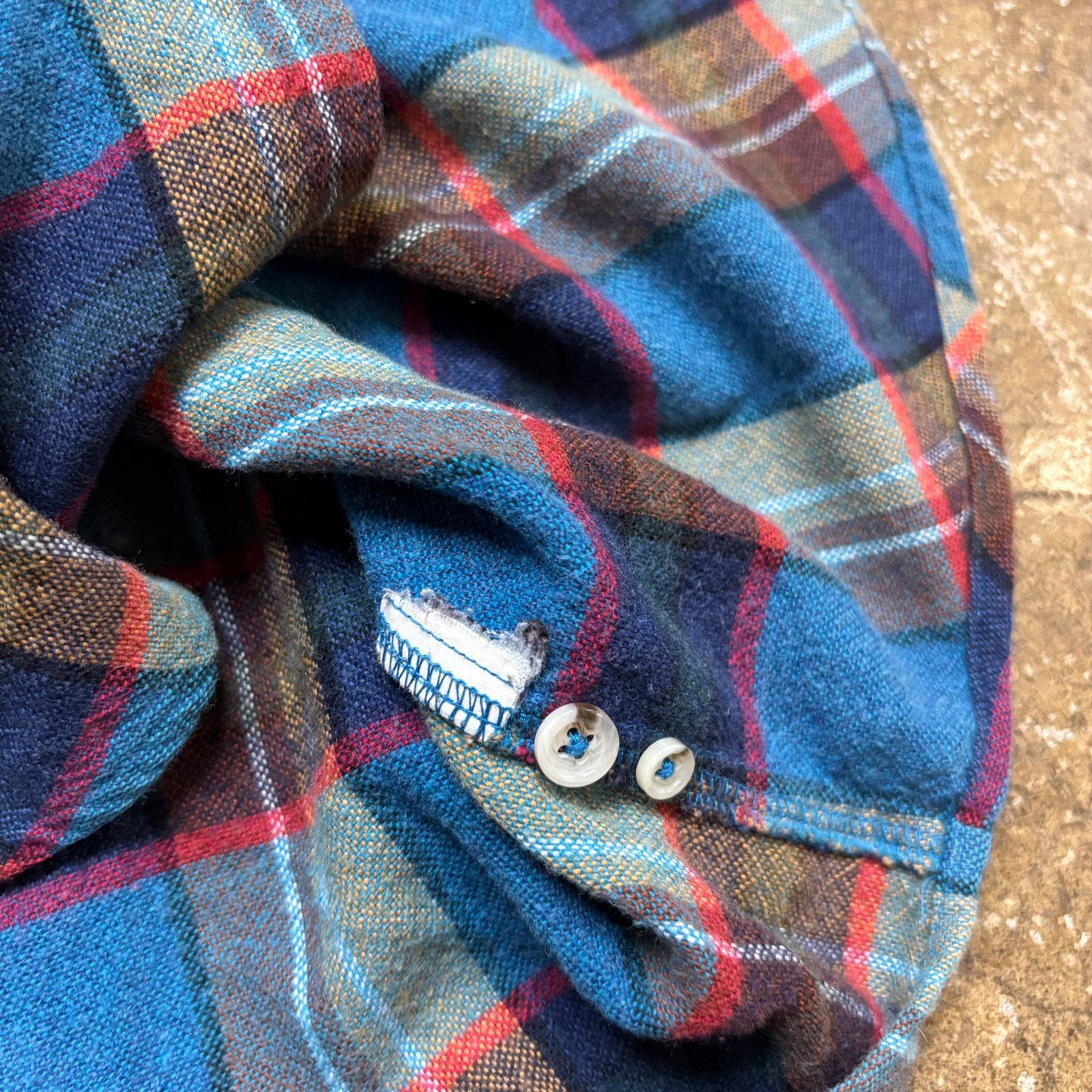 J.Crew × Wallace & Barnes Wallace & Barnes J. Crew Plaid Flannel Button Up Men's XS Size US XS / EU 42 / 0 - 7 Thumbnail
