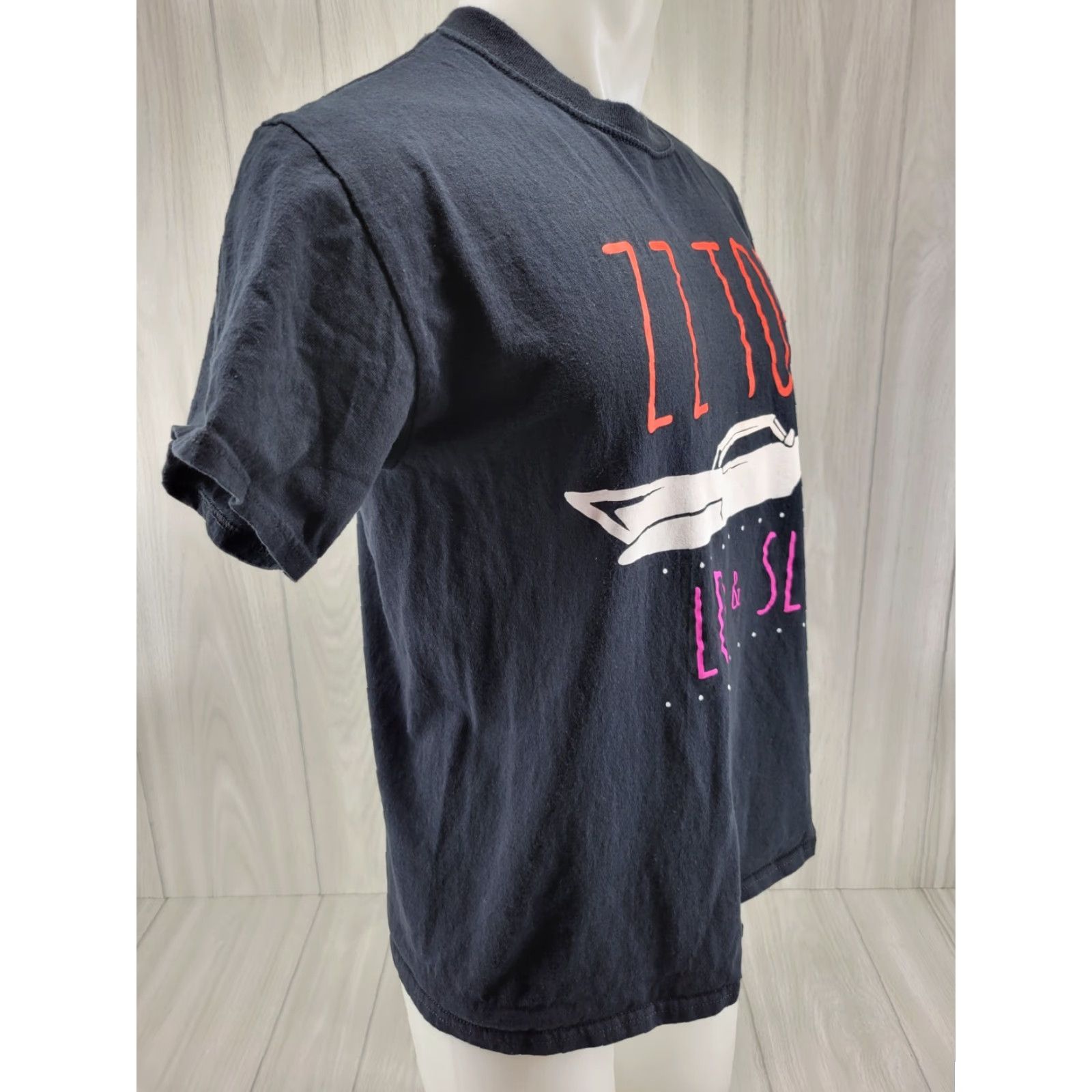 Gildan Gildan T-Shirt Men Short Sleeve ZZ Top Lo and Slo Size L Black Cotton Vintage: No Size US L / EU 52-54 / 3 - 4 Thumbnail