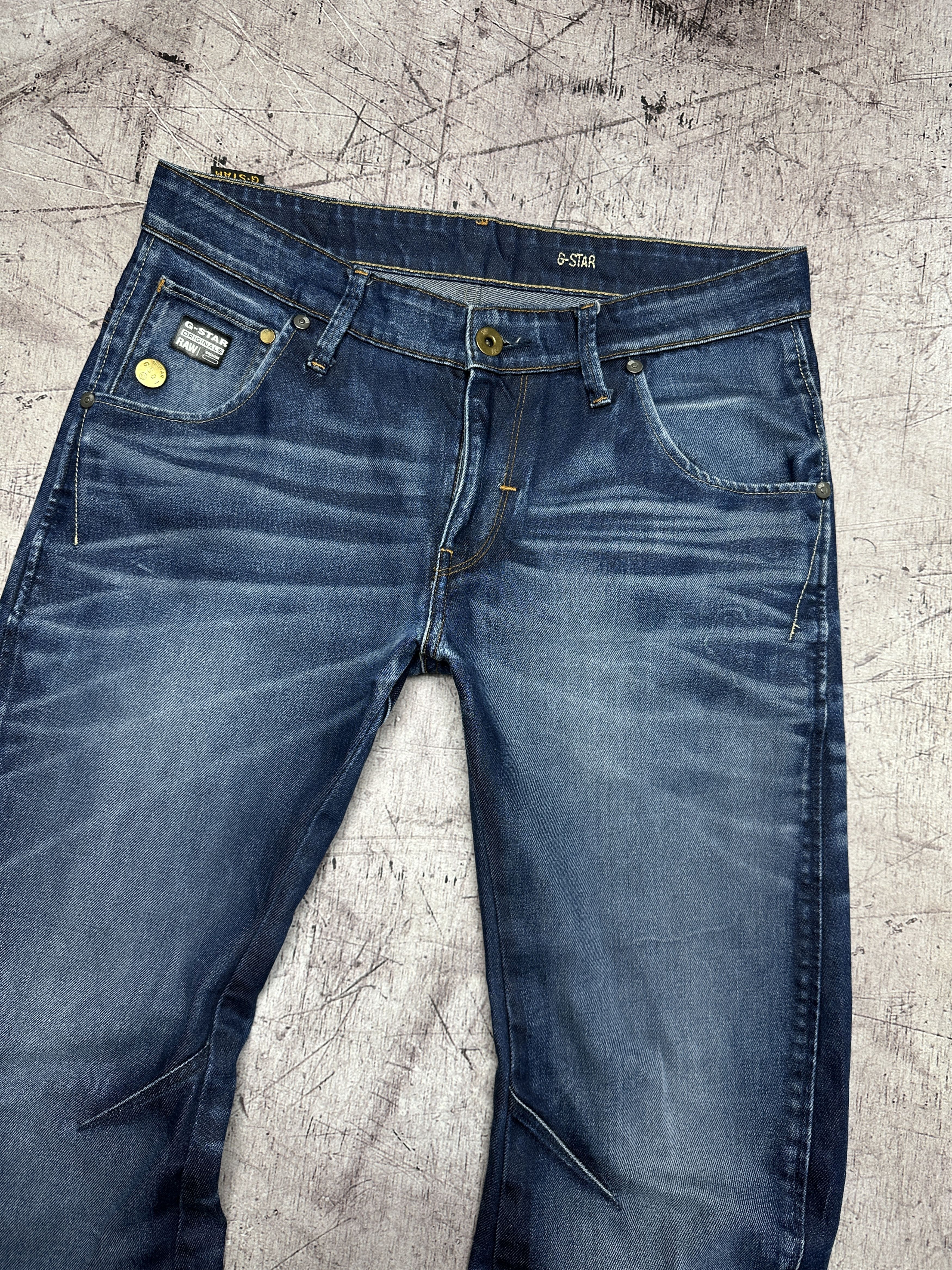 G-Star G Star Raw Mens Arc 3D Slim Denim Pants Jeans Size US 32 / EU 48 - 2 Thumbnail