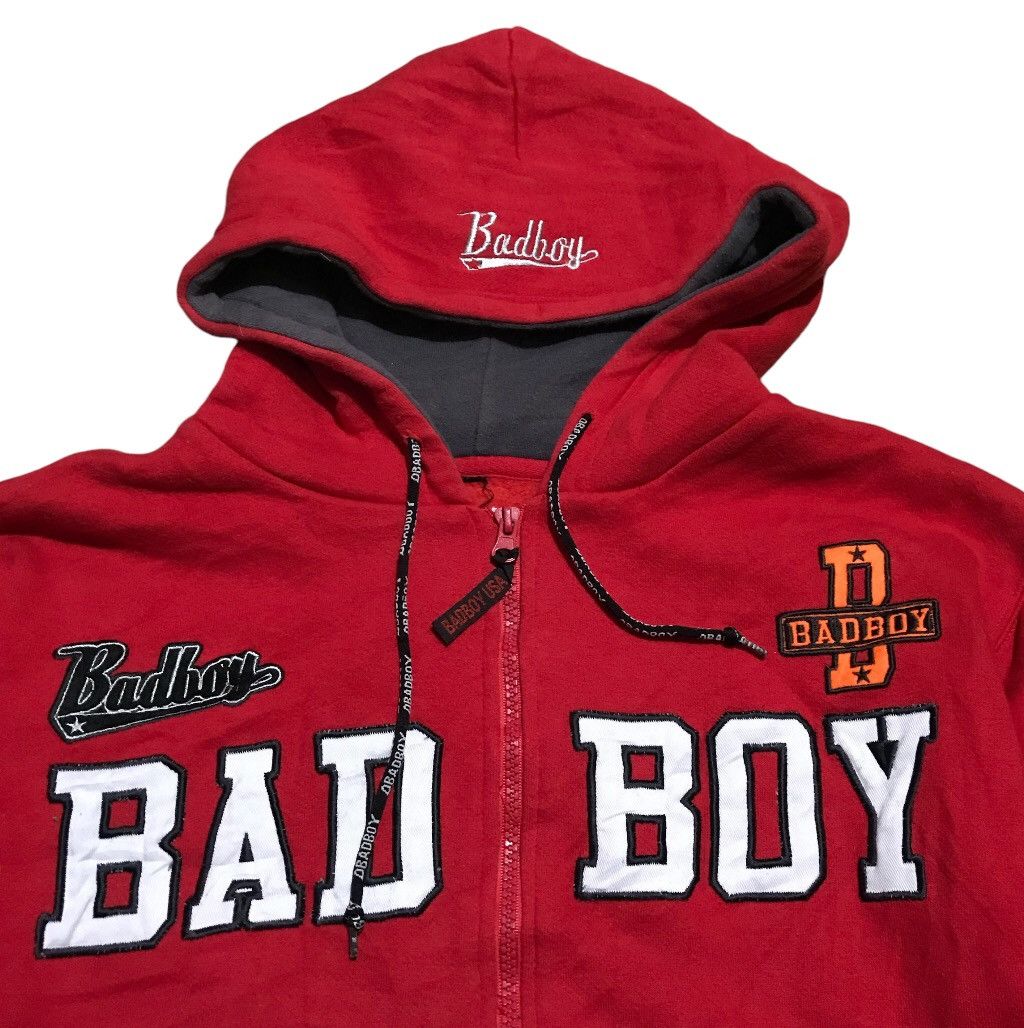 Japanese Brand × Rap Tees BAD BOY HOODIE JACKET Size US M / EU 48-50 / 2 - 2 Thumbnail